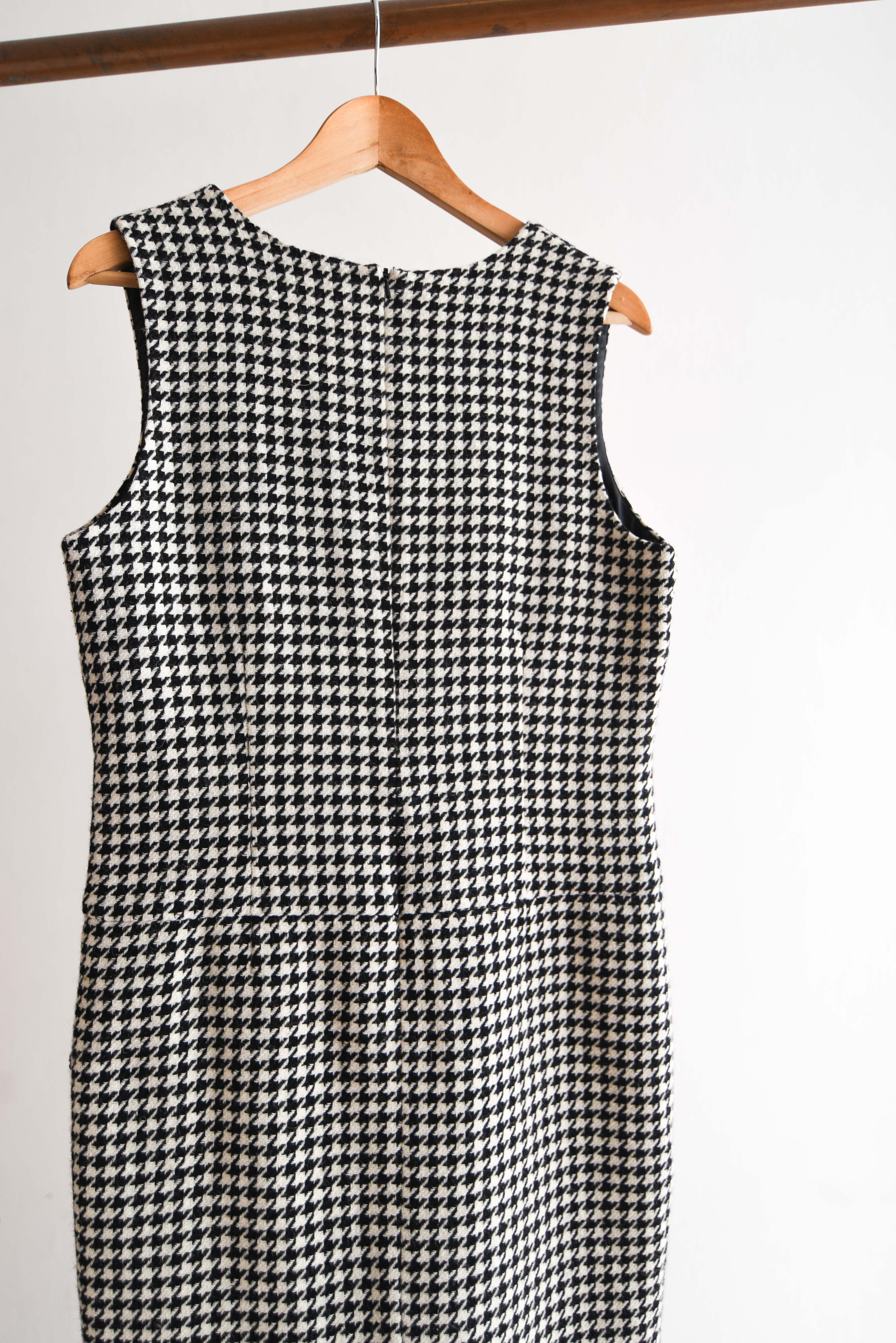 Vestido pata de gallo 90s