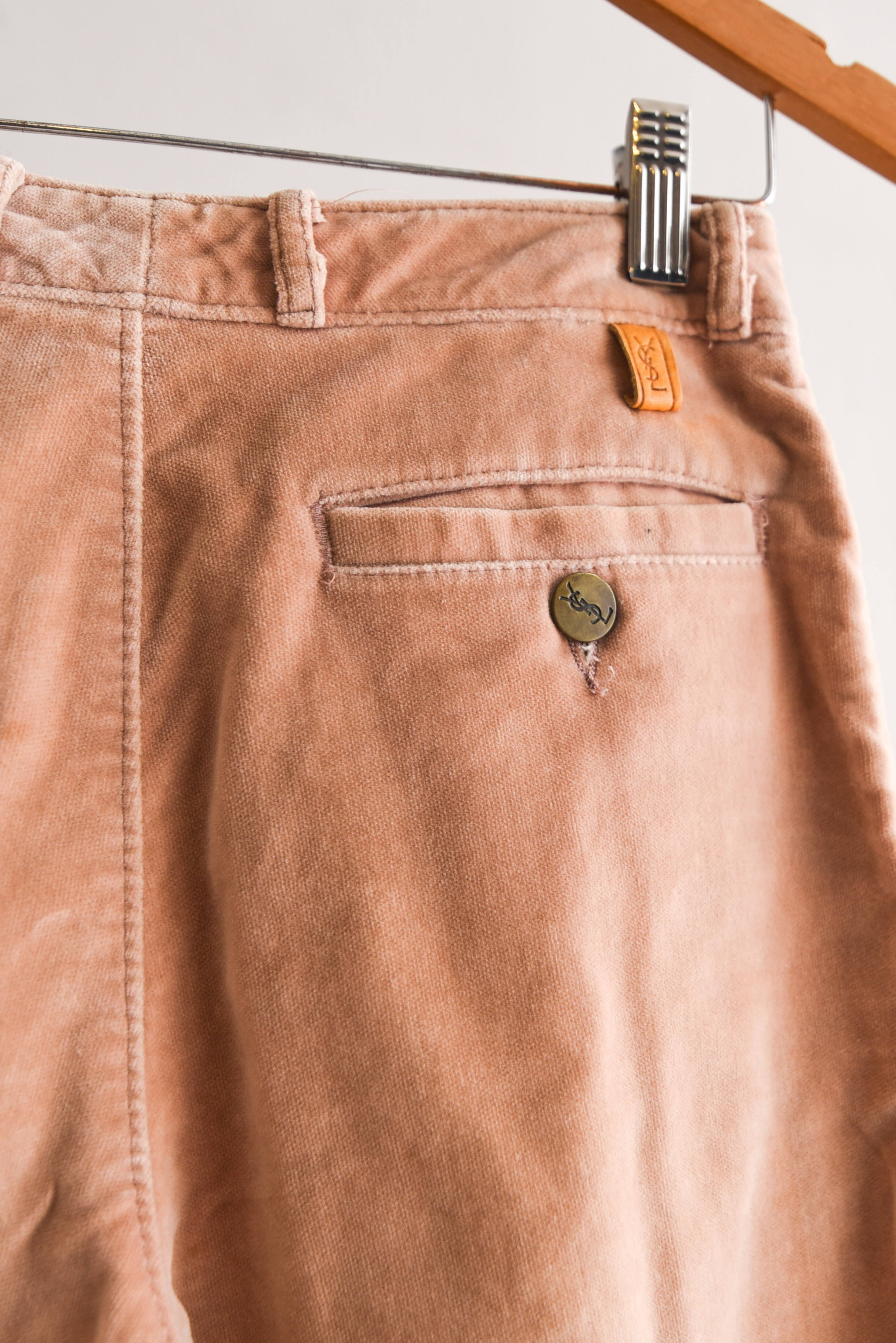 Pantalón velvet Yves Saint Laurent