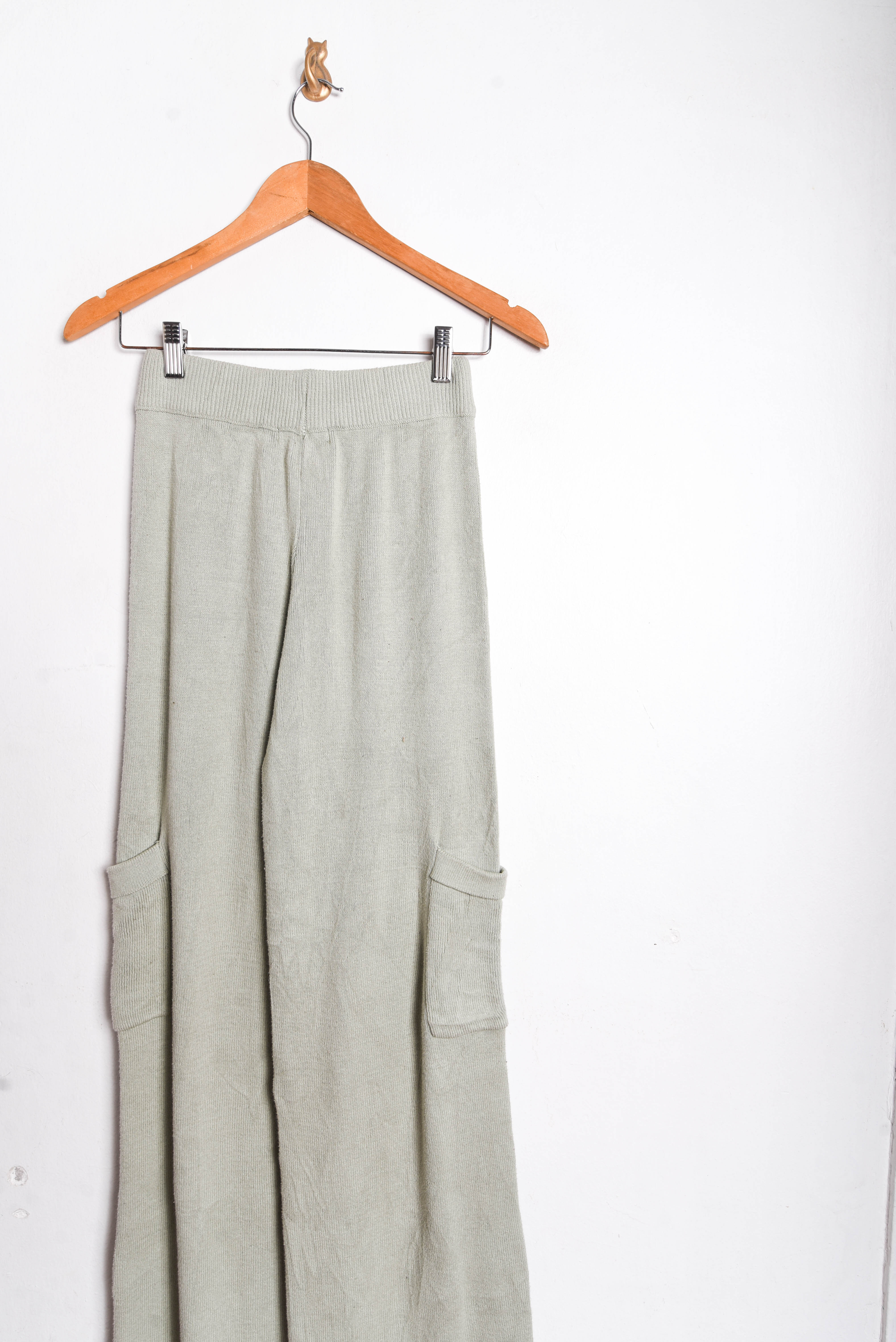 Pantalón palazzo tejido