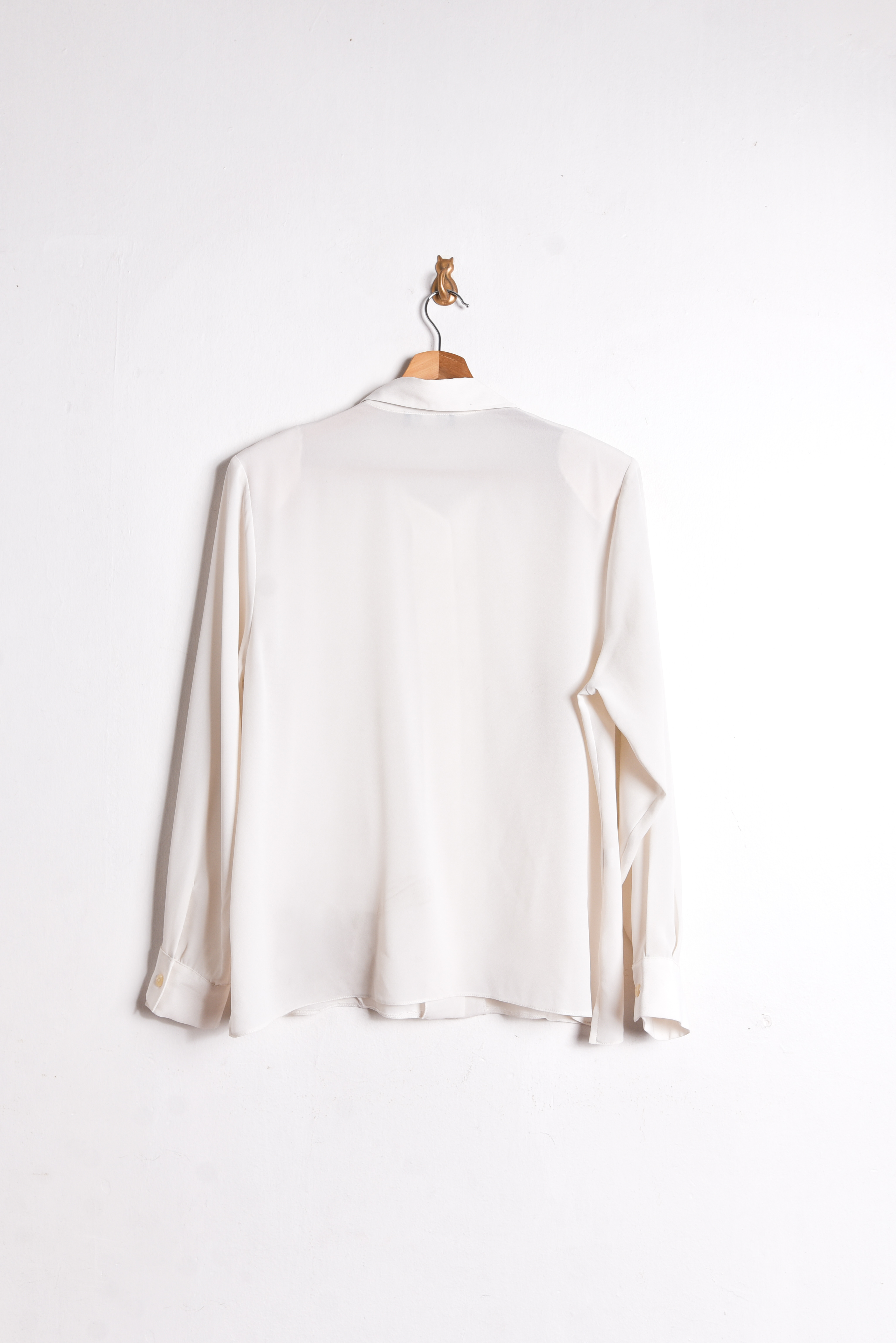 Blusa marfil blonda