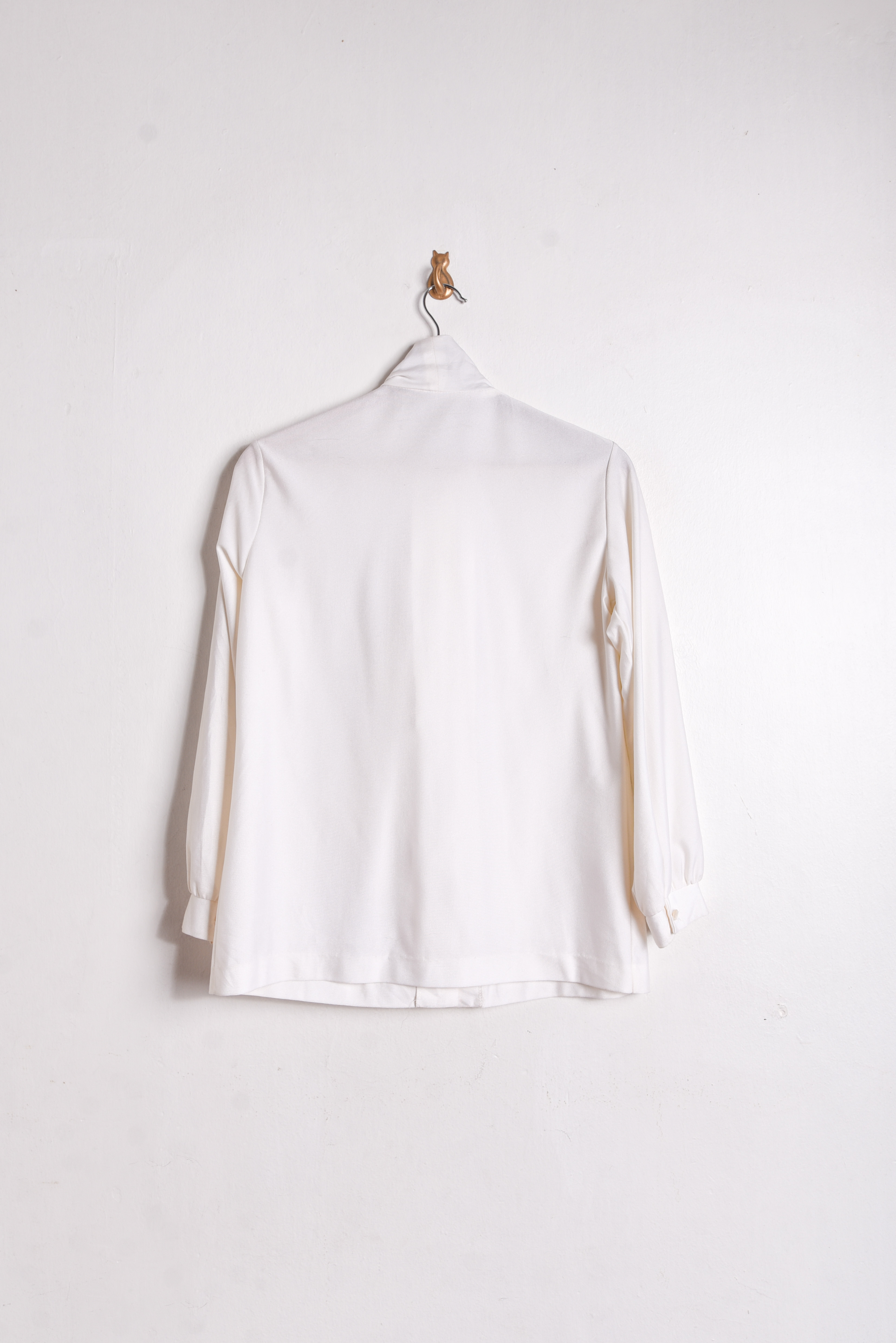 Blusa marfil vintage lazito