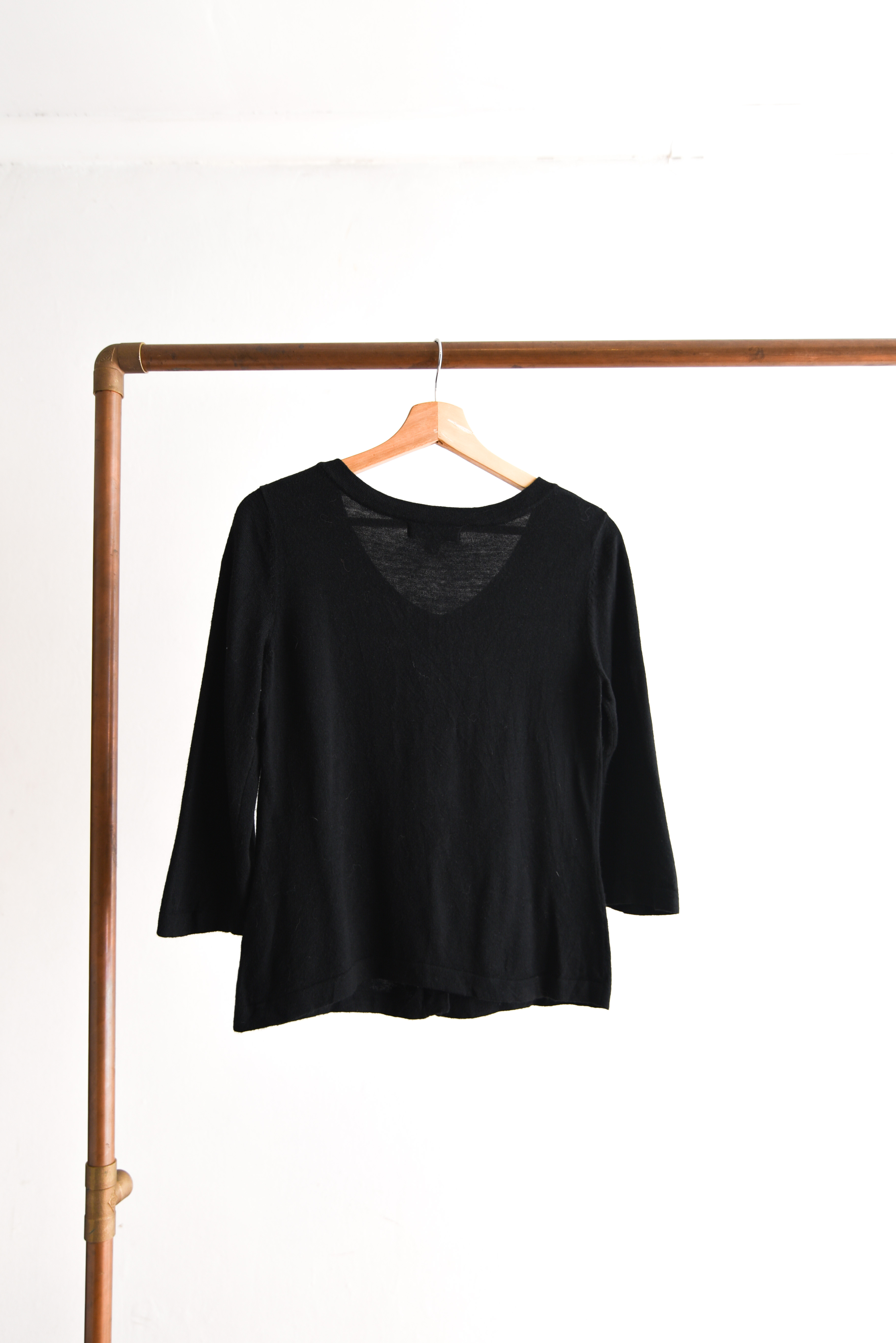Cardigan botón nudo