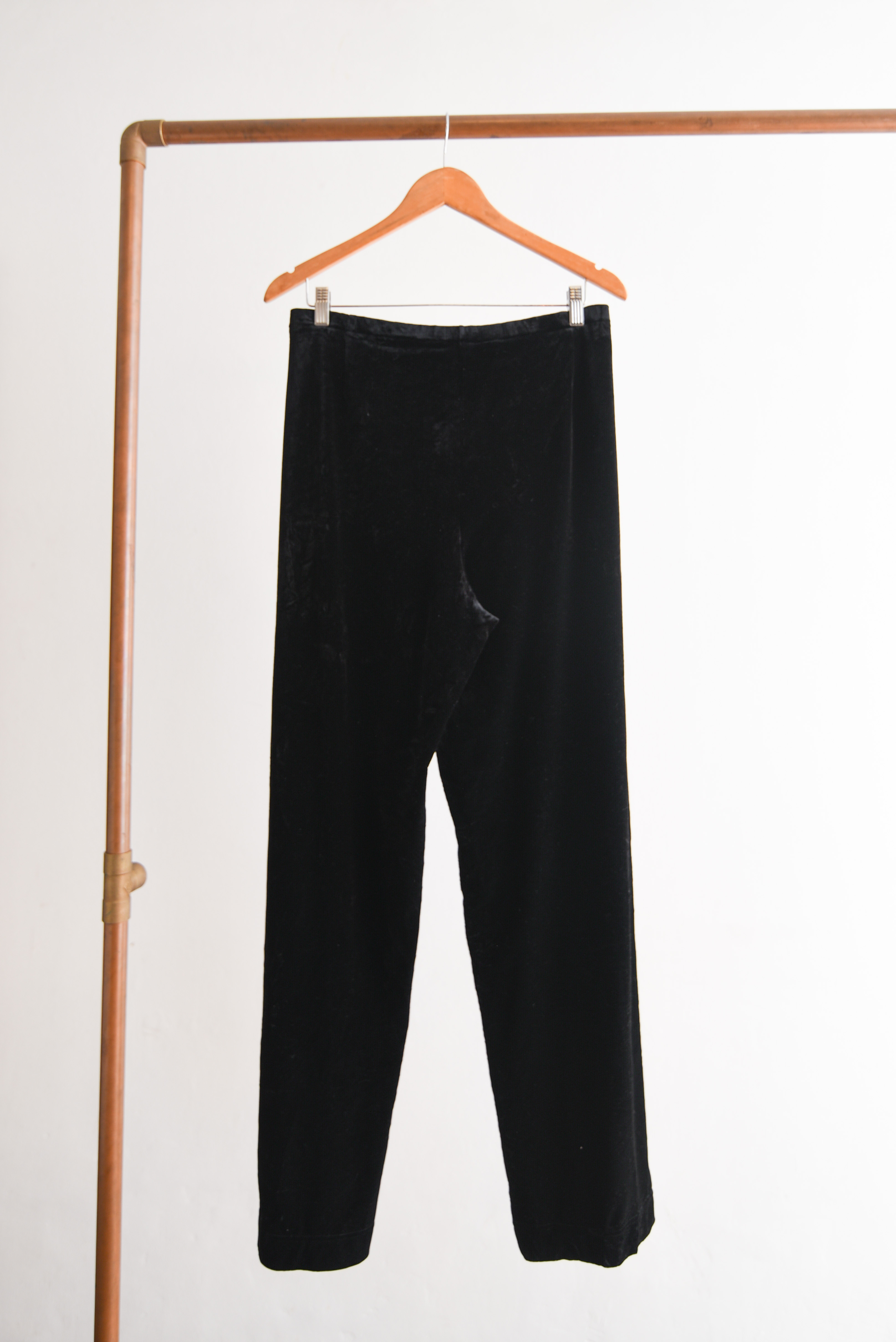Pantalón velvet palazzo vintage