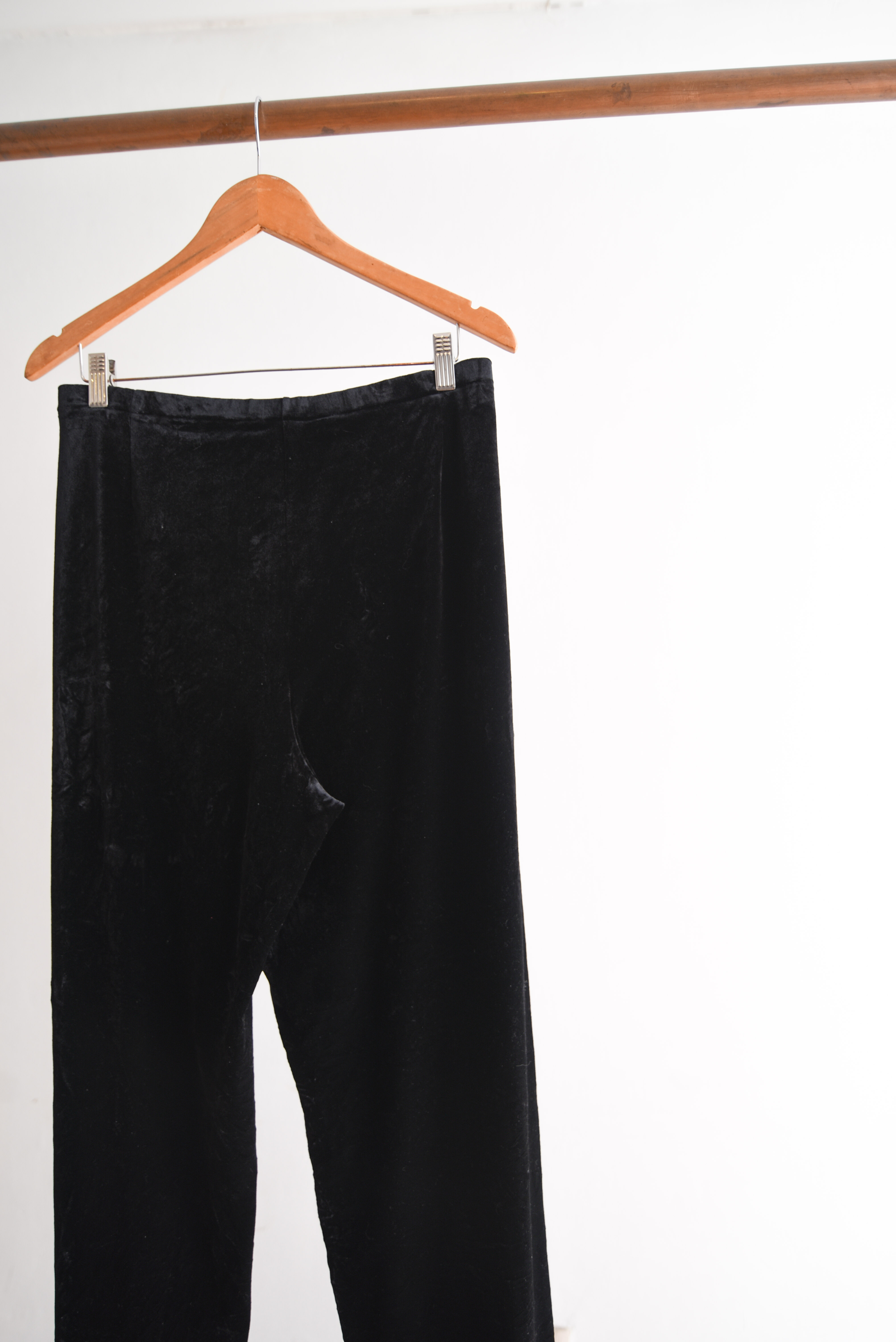 Pantalón velvet palazzo vintage