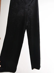 Pantalón velvet palazzo vintage