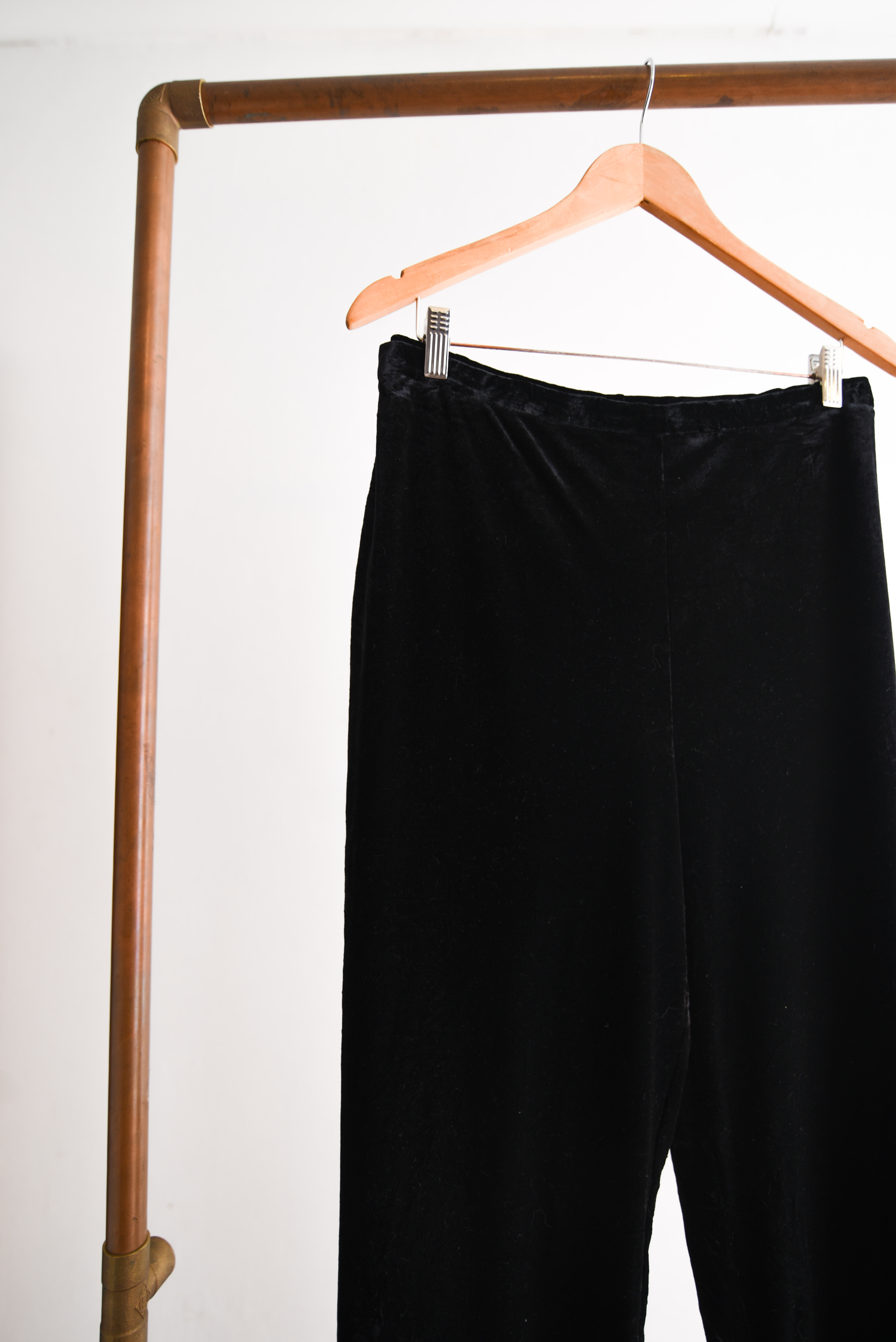 Pantalón velvet palazzo vintage