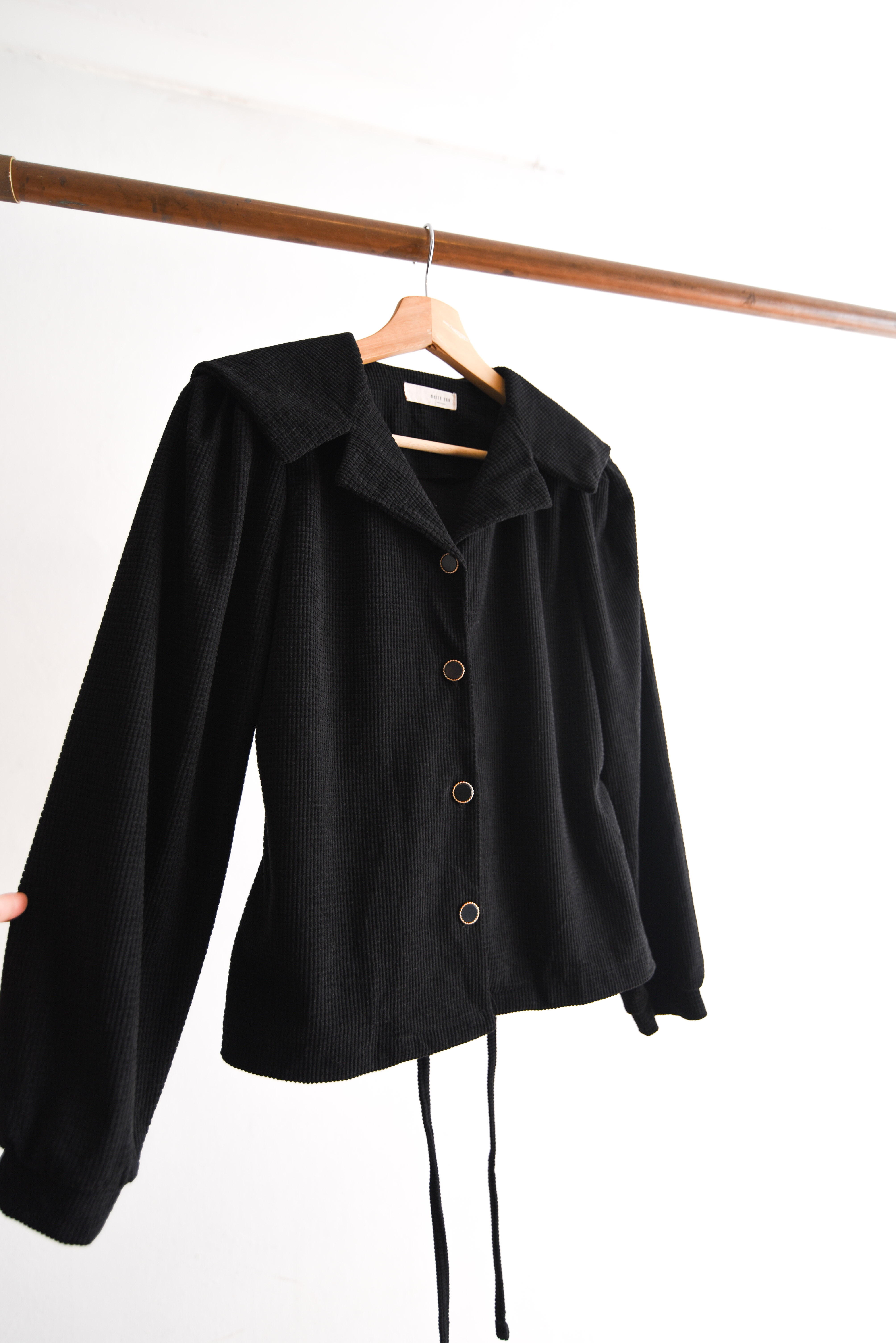 Chaqueta negra Korea Sailor