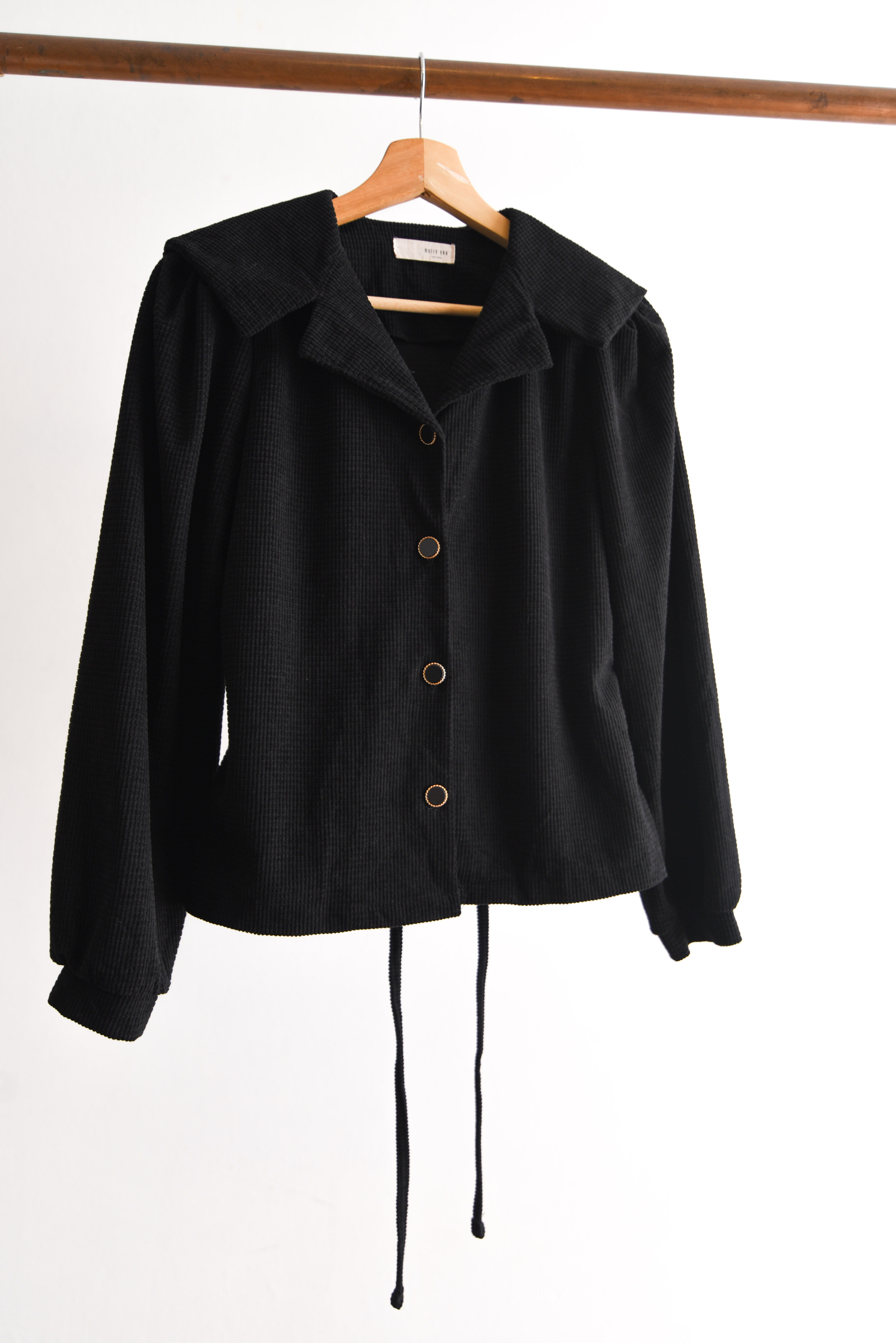 Chaqueta negra Korea Sailor