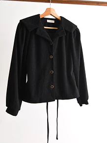 Chaqueta negra Korea Sailor