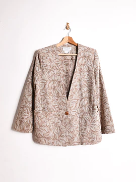 Blazer vintage gobelino floral