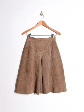 Falda 70s gamuza