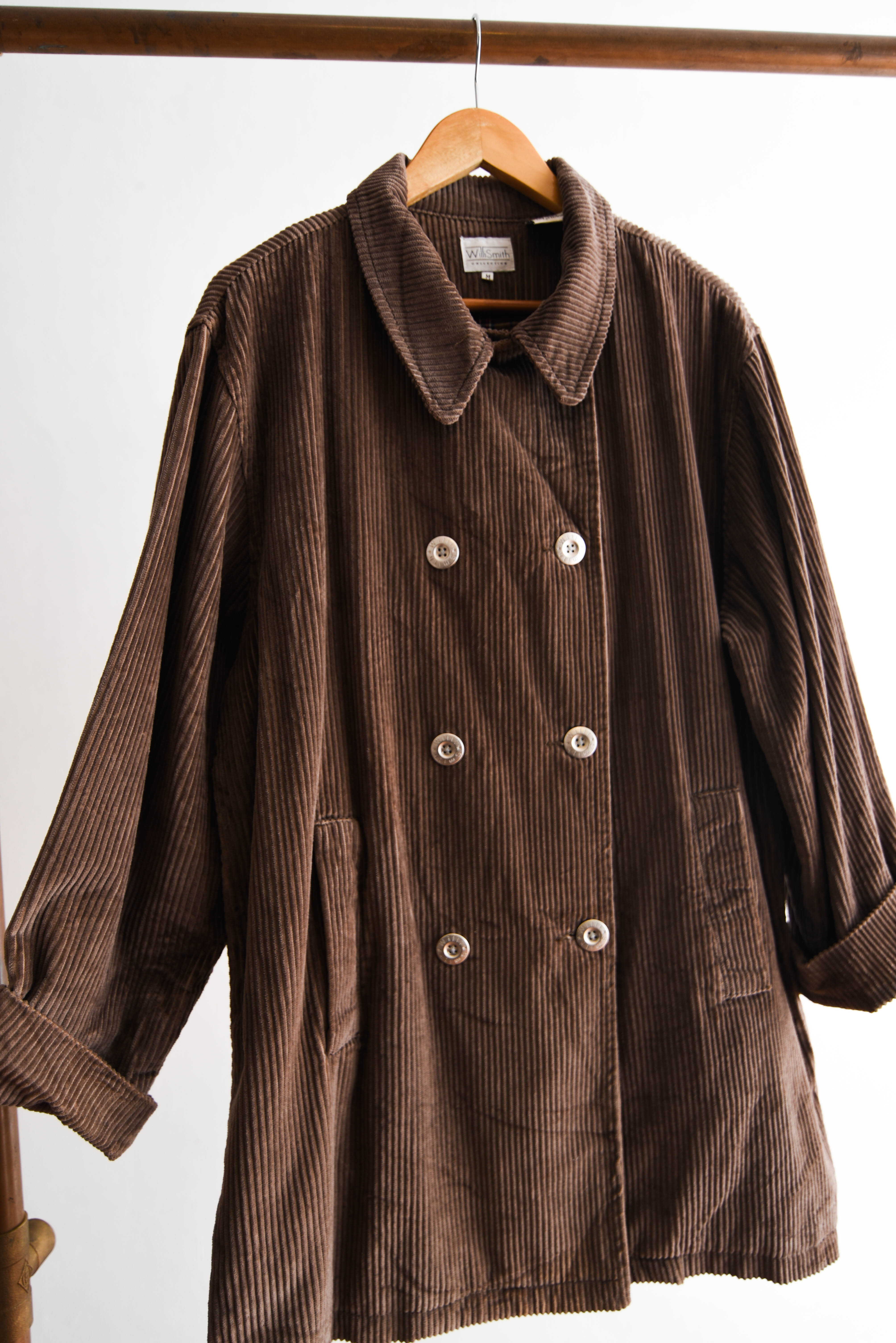 Chaqueta cotelón café