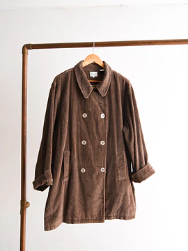 Chaqueta cotelón café