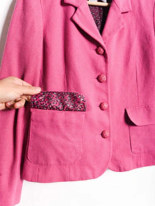 Blazer vintage wool pink