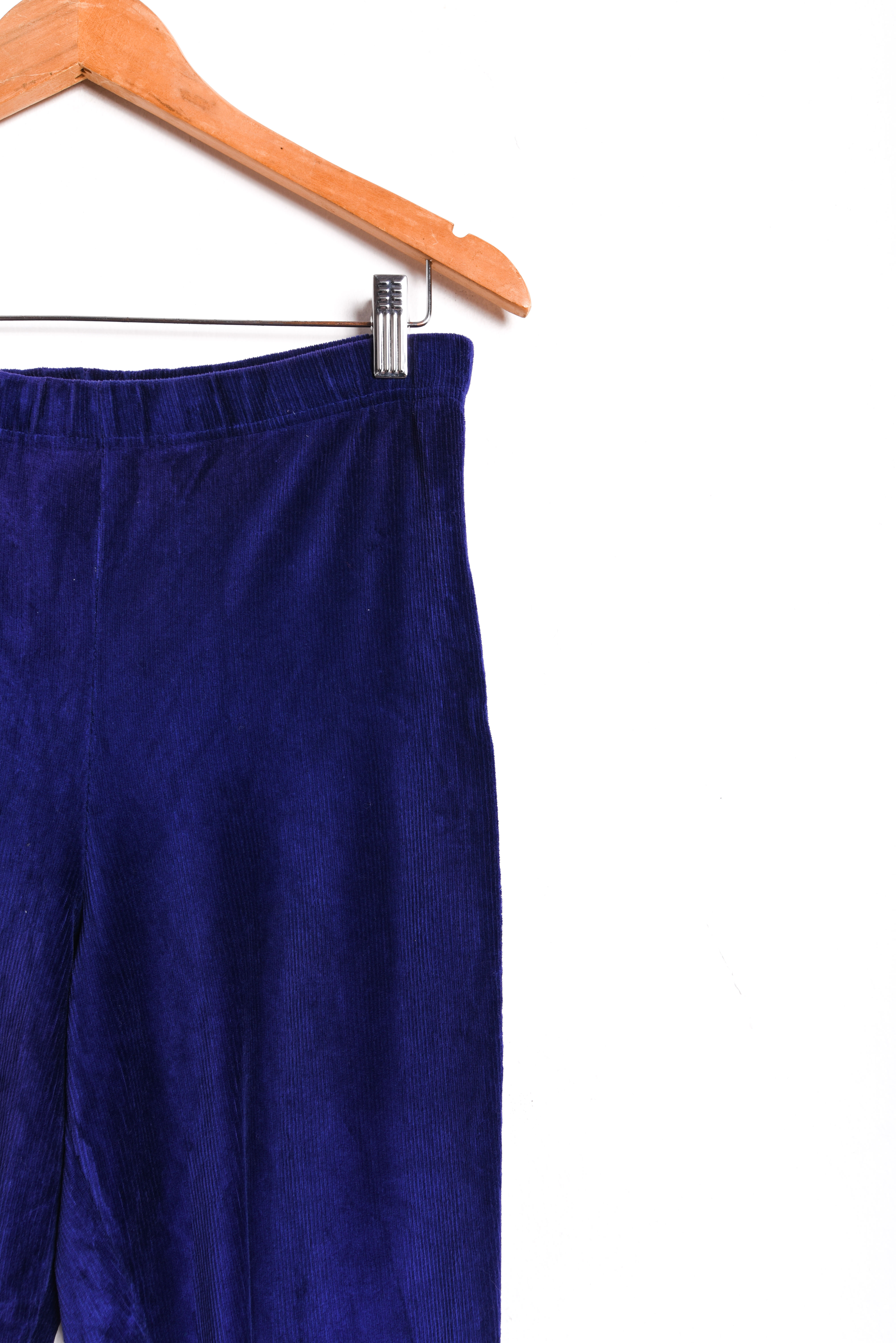Pantalón velvet morado 80s