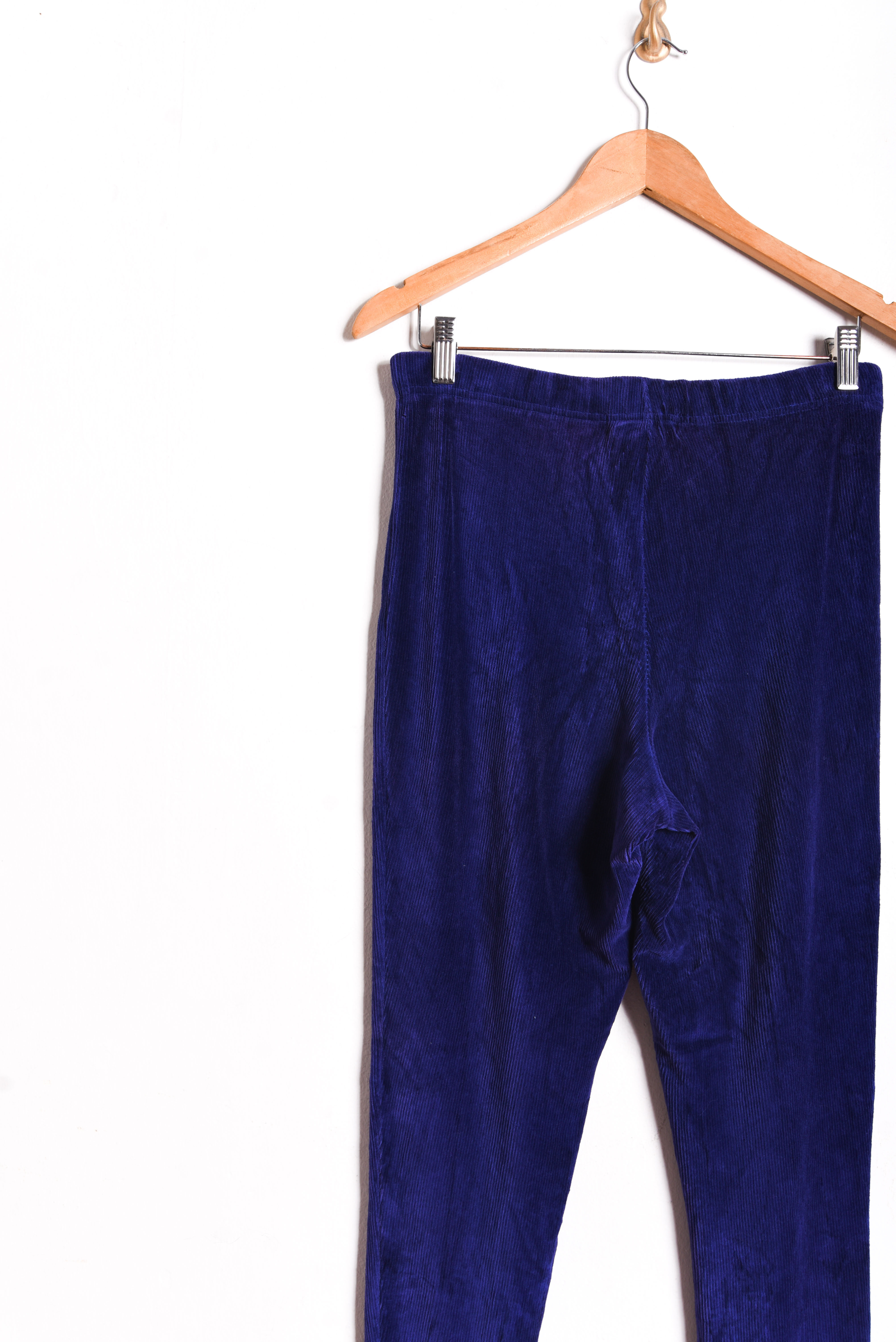 Pantalón velvet morado 80s
