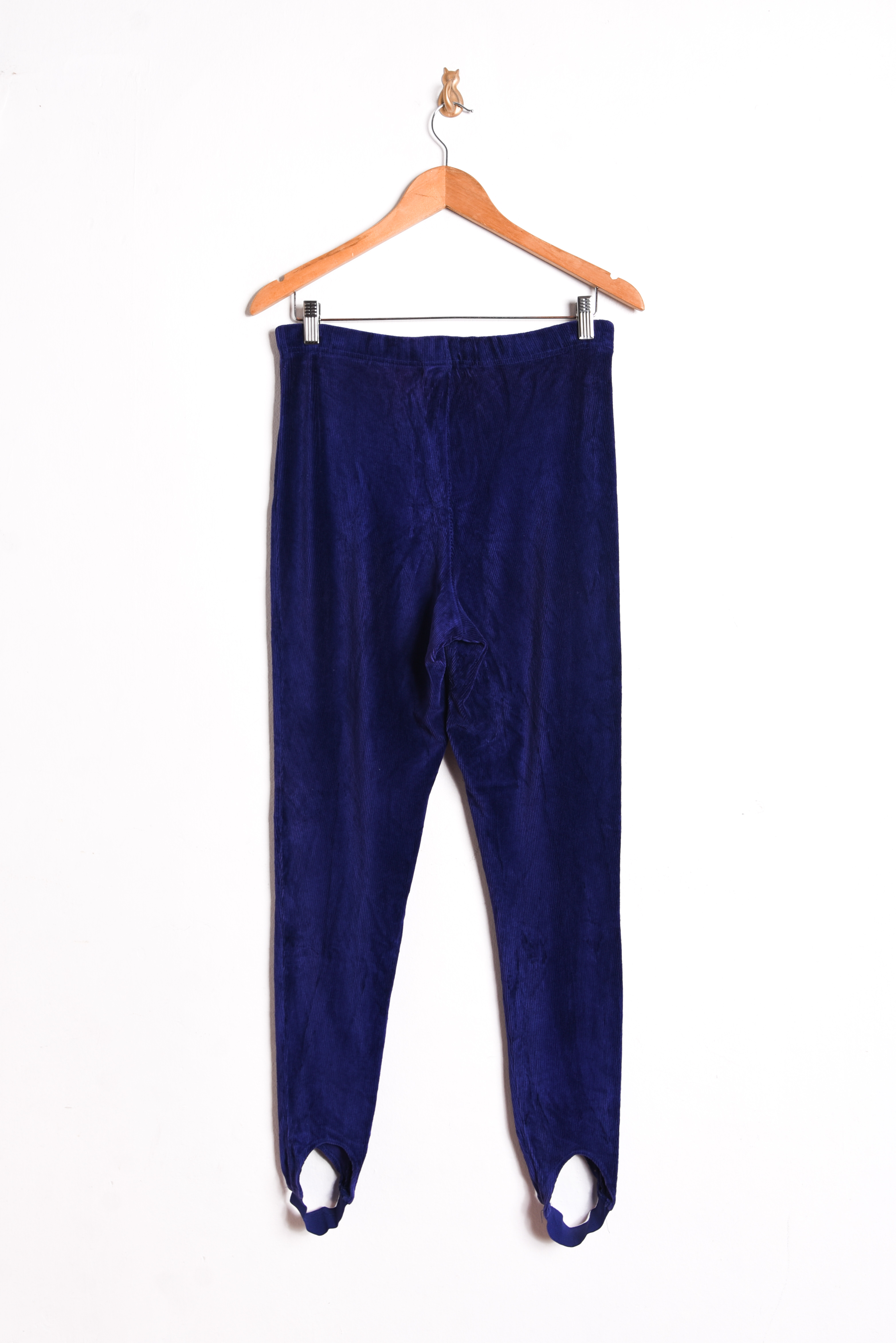 Pantalón velvet morado 80s