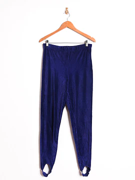 Pantalón velvet morado 80s