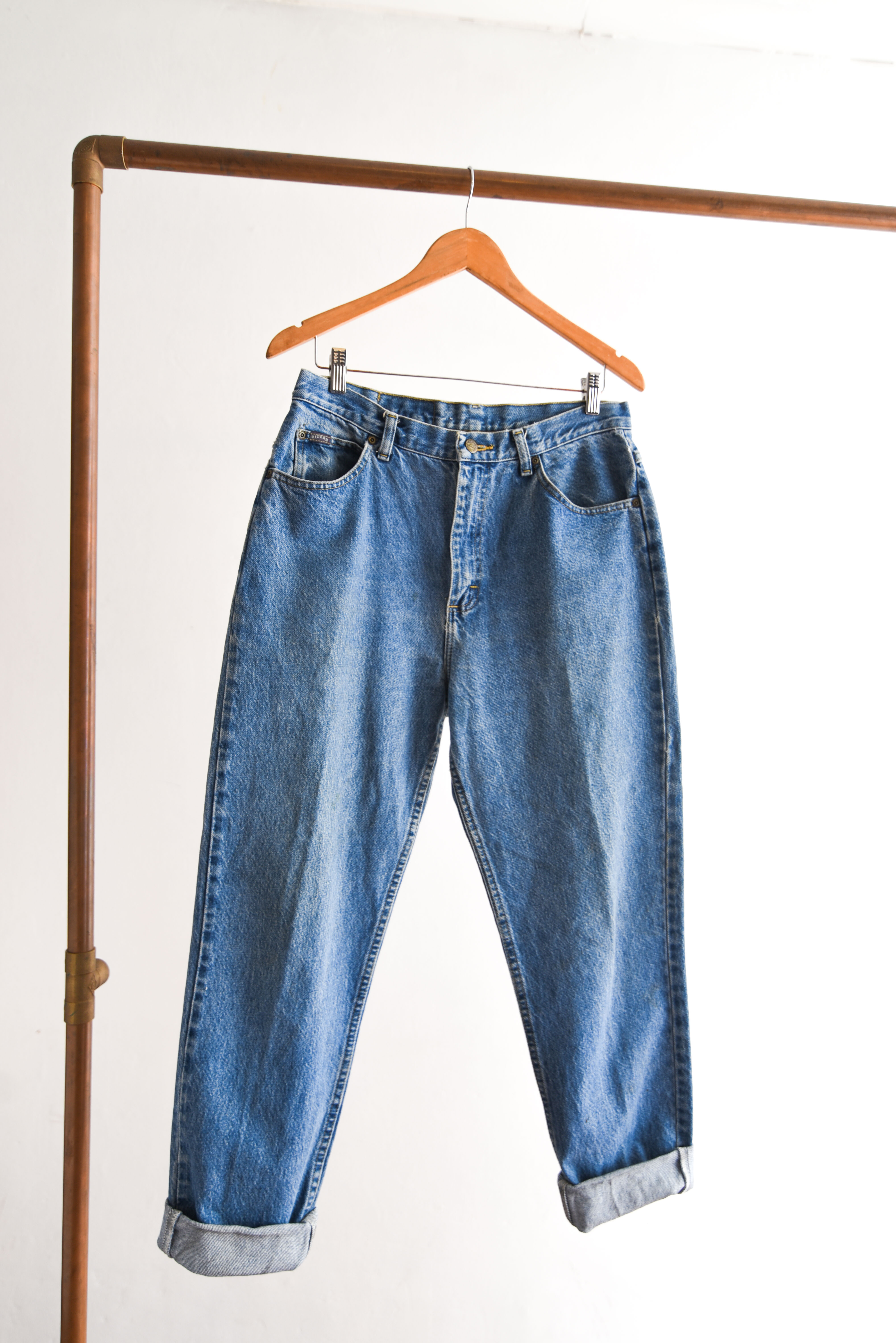 Jeans tiro alto classic 90s