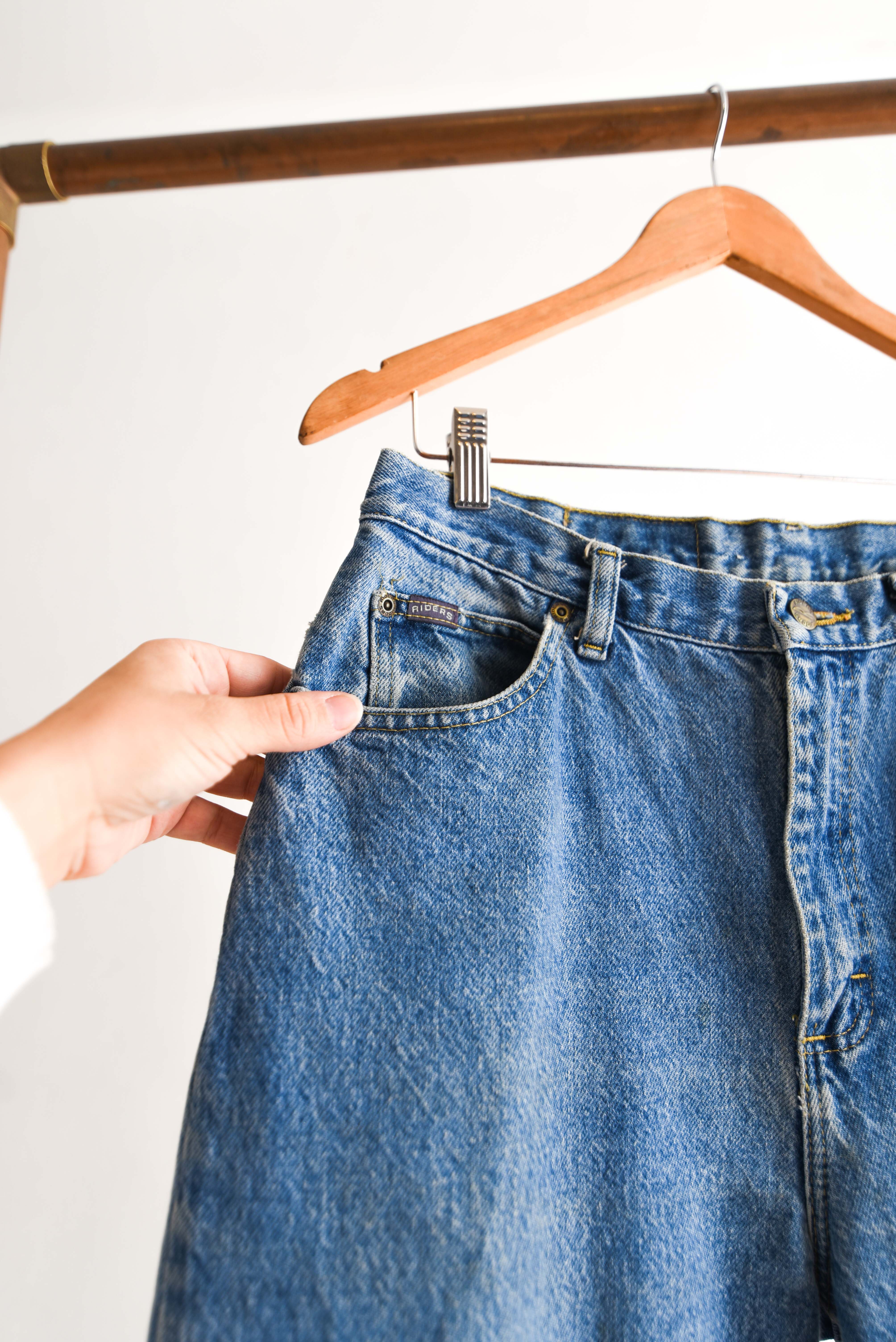Jeans tiro alto classic 90s
