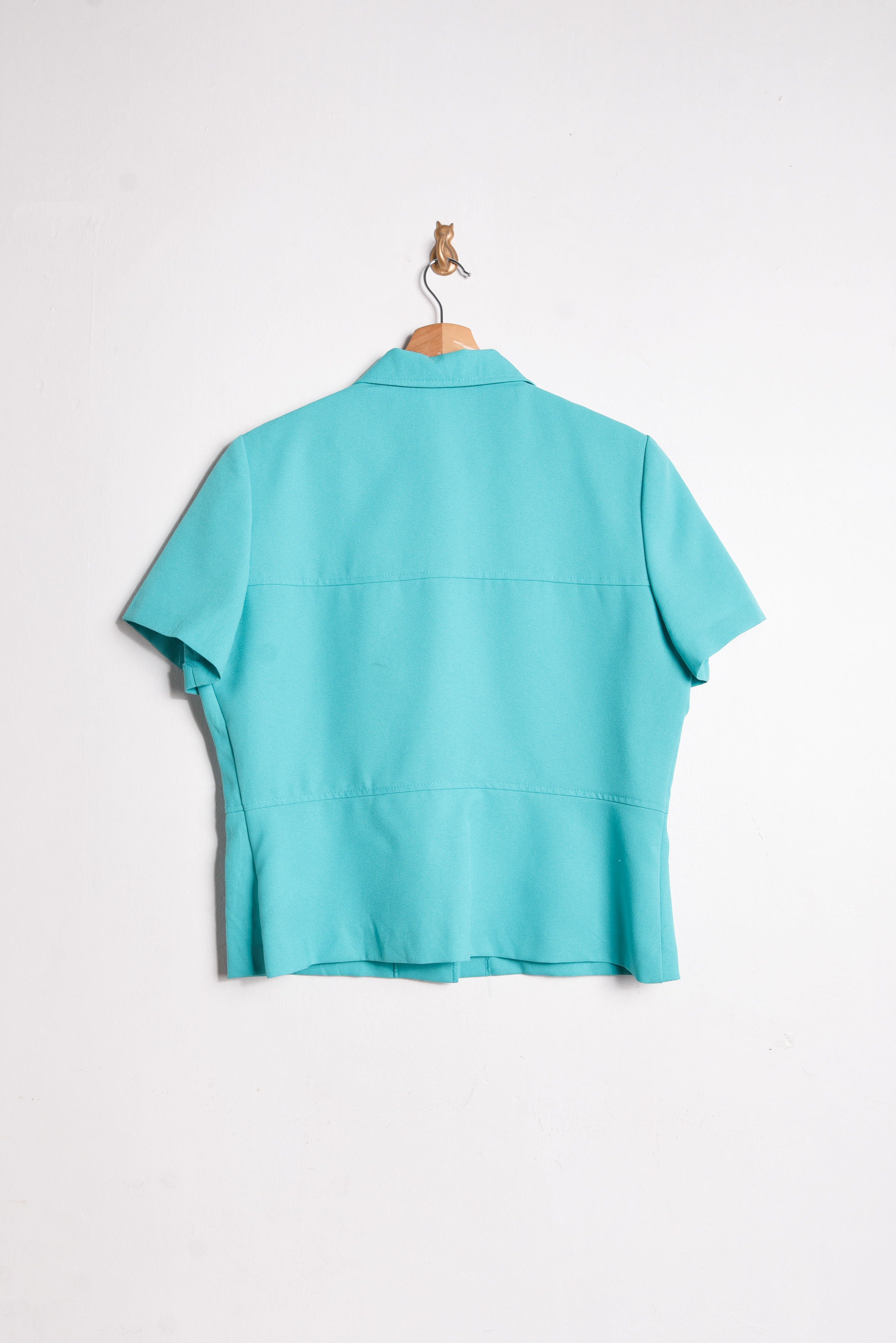 Blusa turquesa 90s
