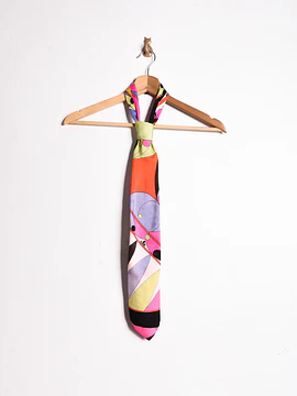 Corbata 1960s Emilio Pucci silk