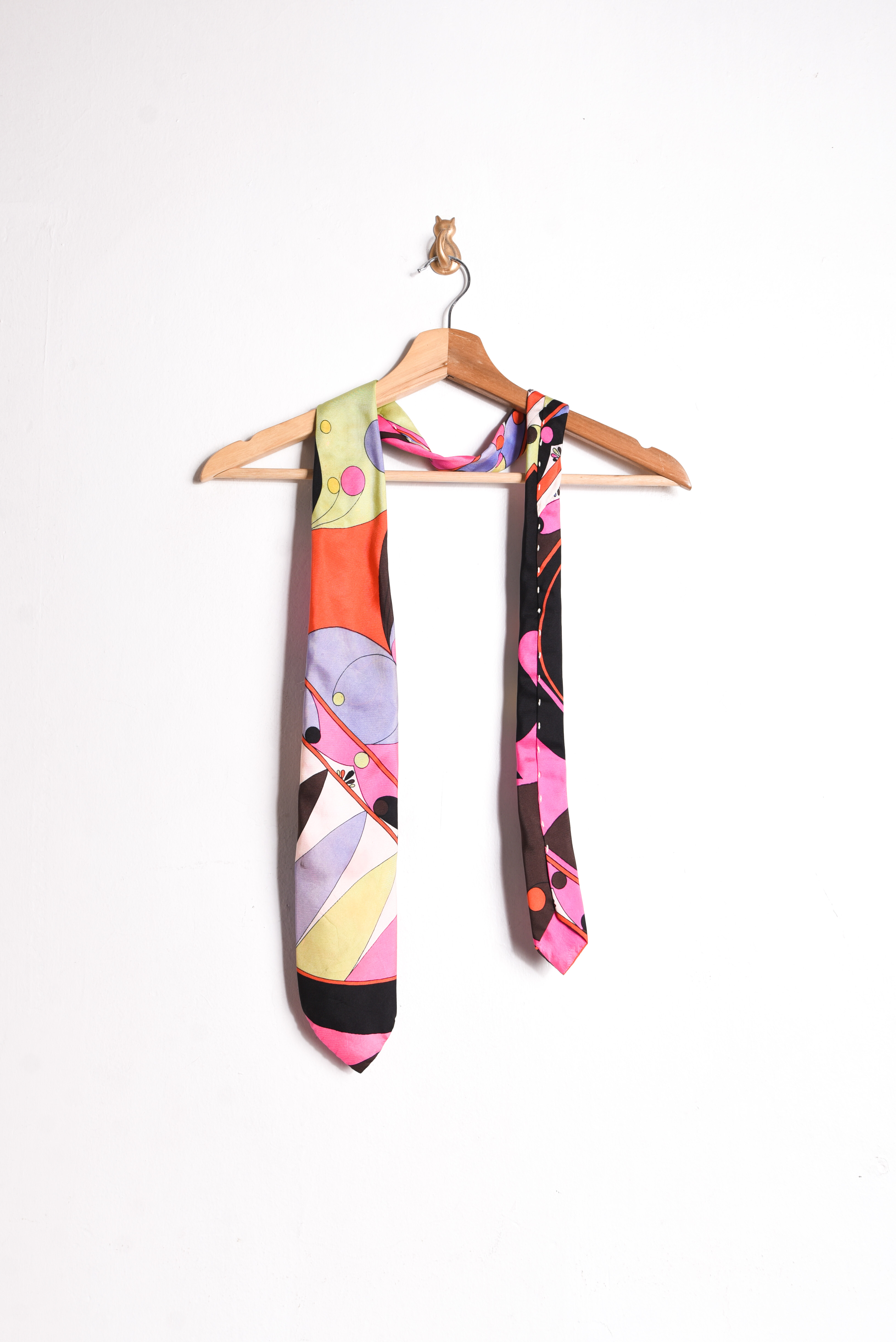 Corbata 1960s Emilio Pucci silk