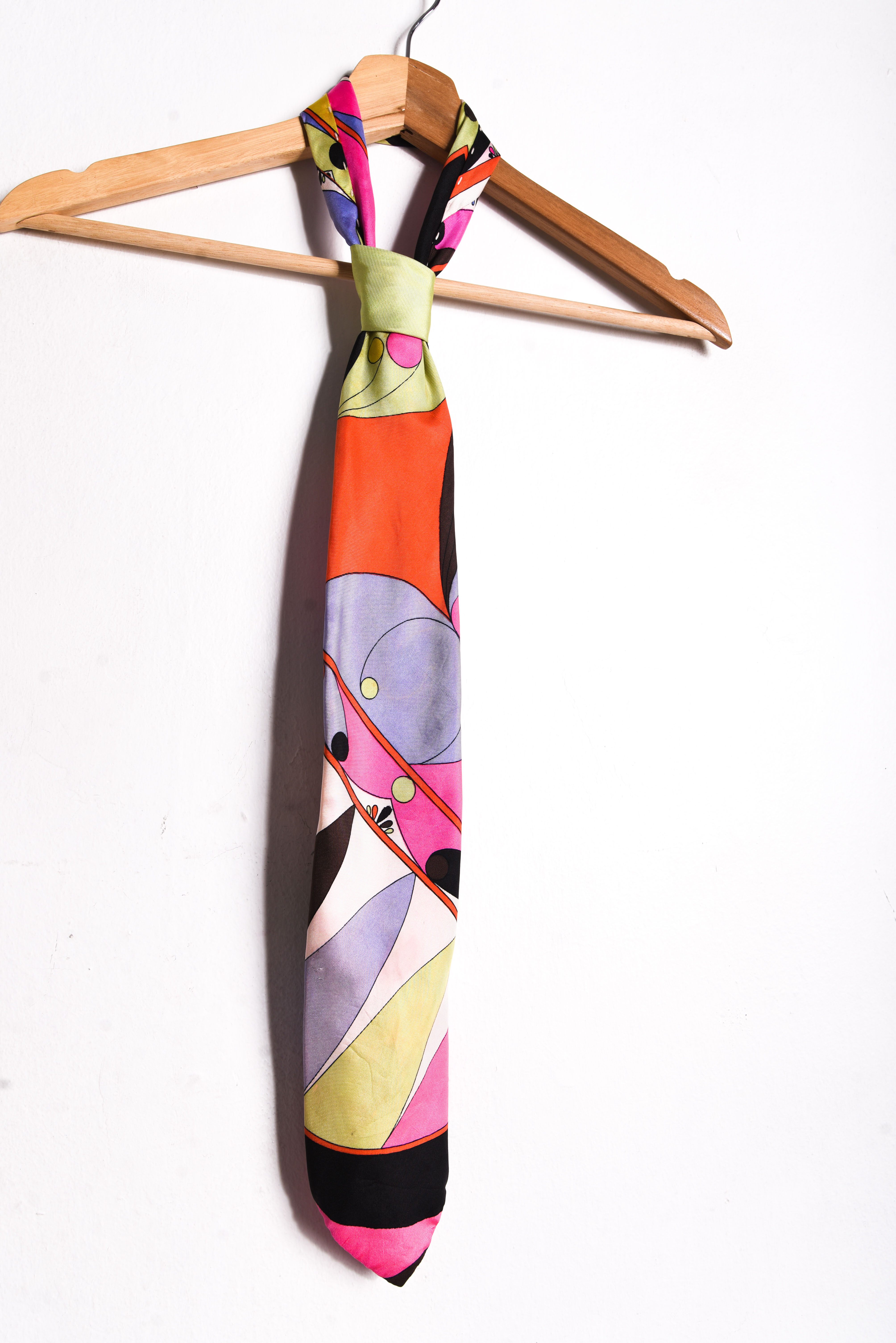 Corbata 1960s Emilio Pucci silk