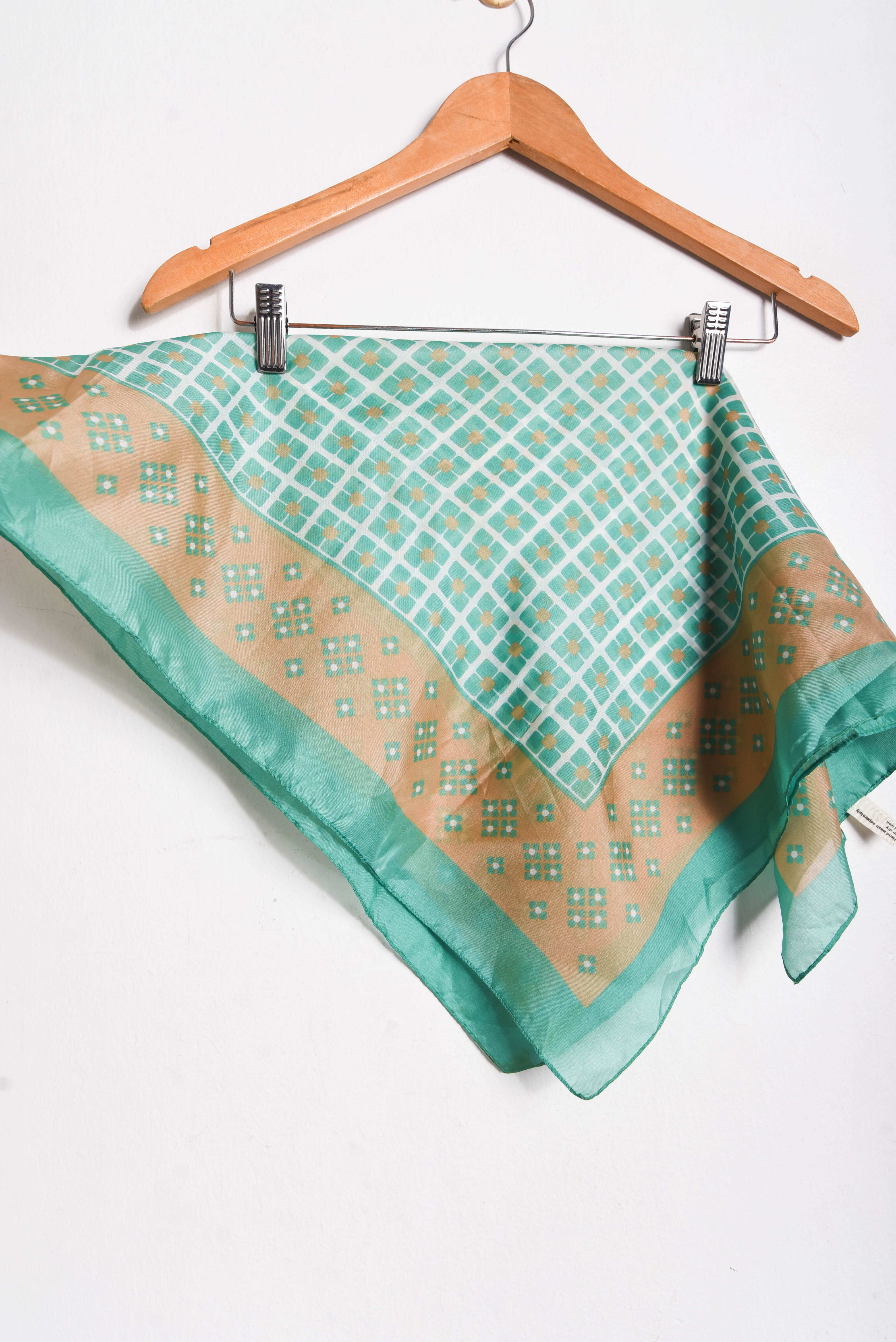 Pañuelo green vintage