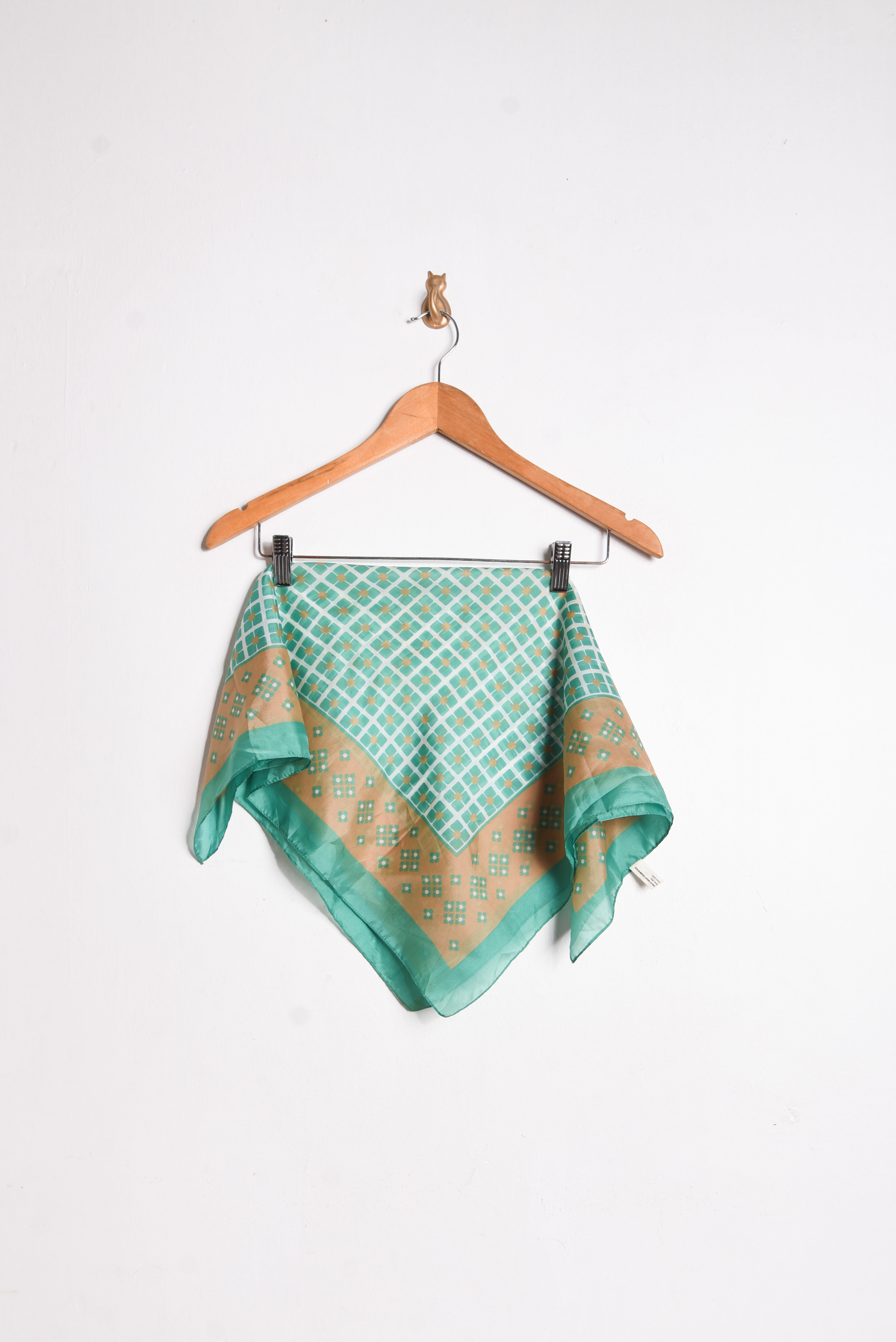 Pañuelo green vintage