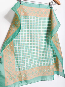 Pañuelo green vintage