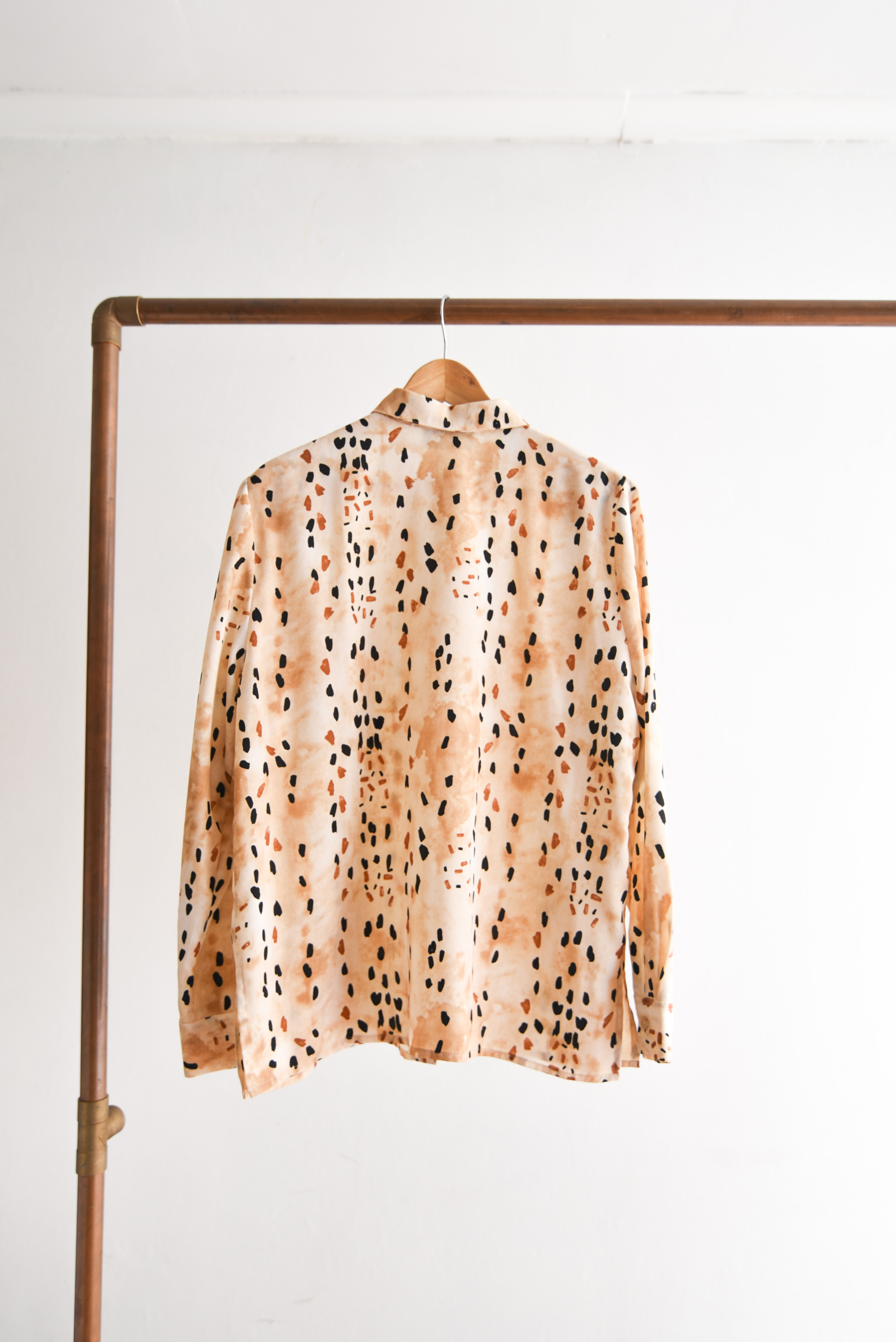Blusa animal print 90s made in Chile