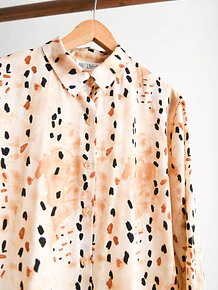 Blusa animal print 90s made in Chile