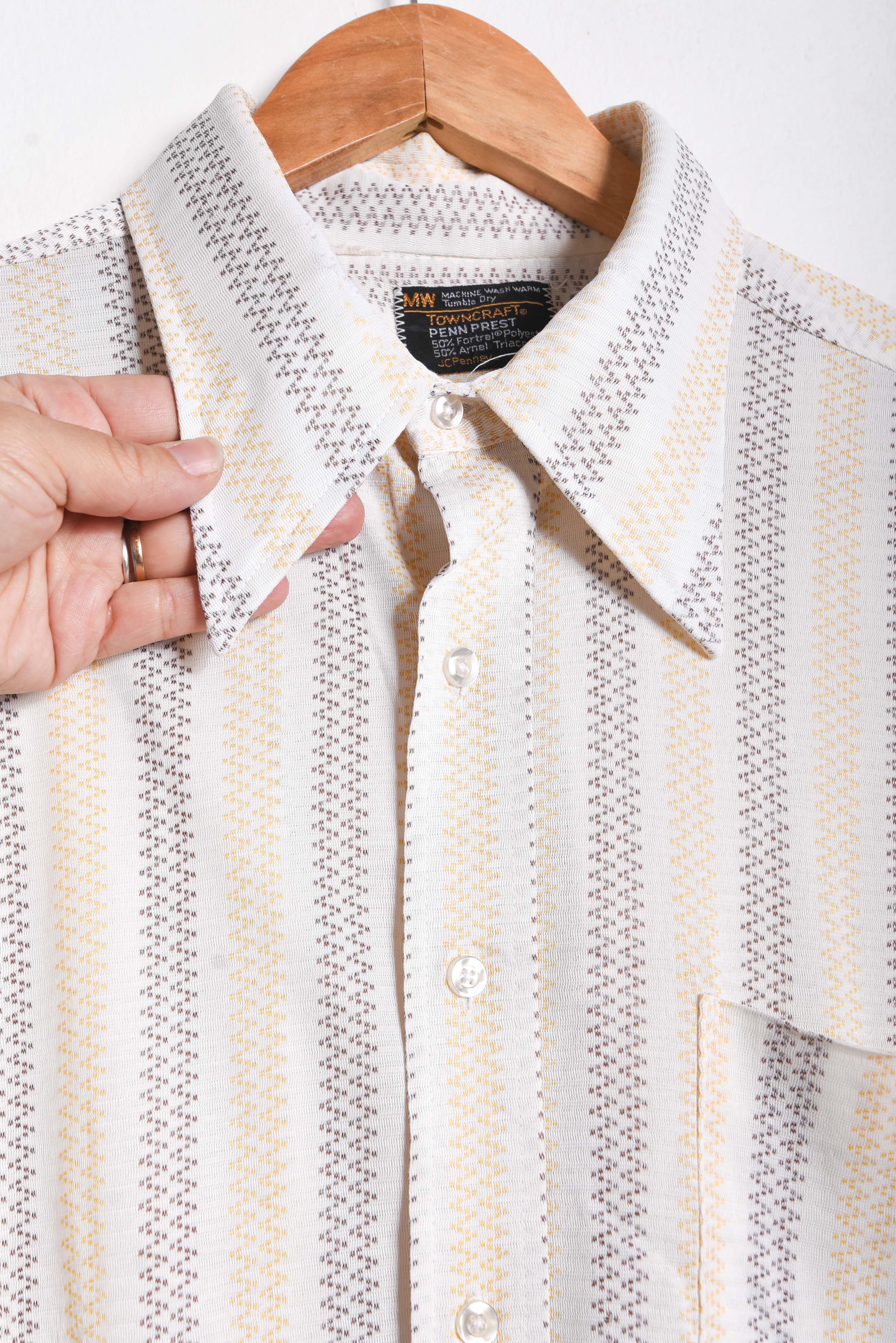 Camisa marfil 1970s