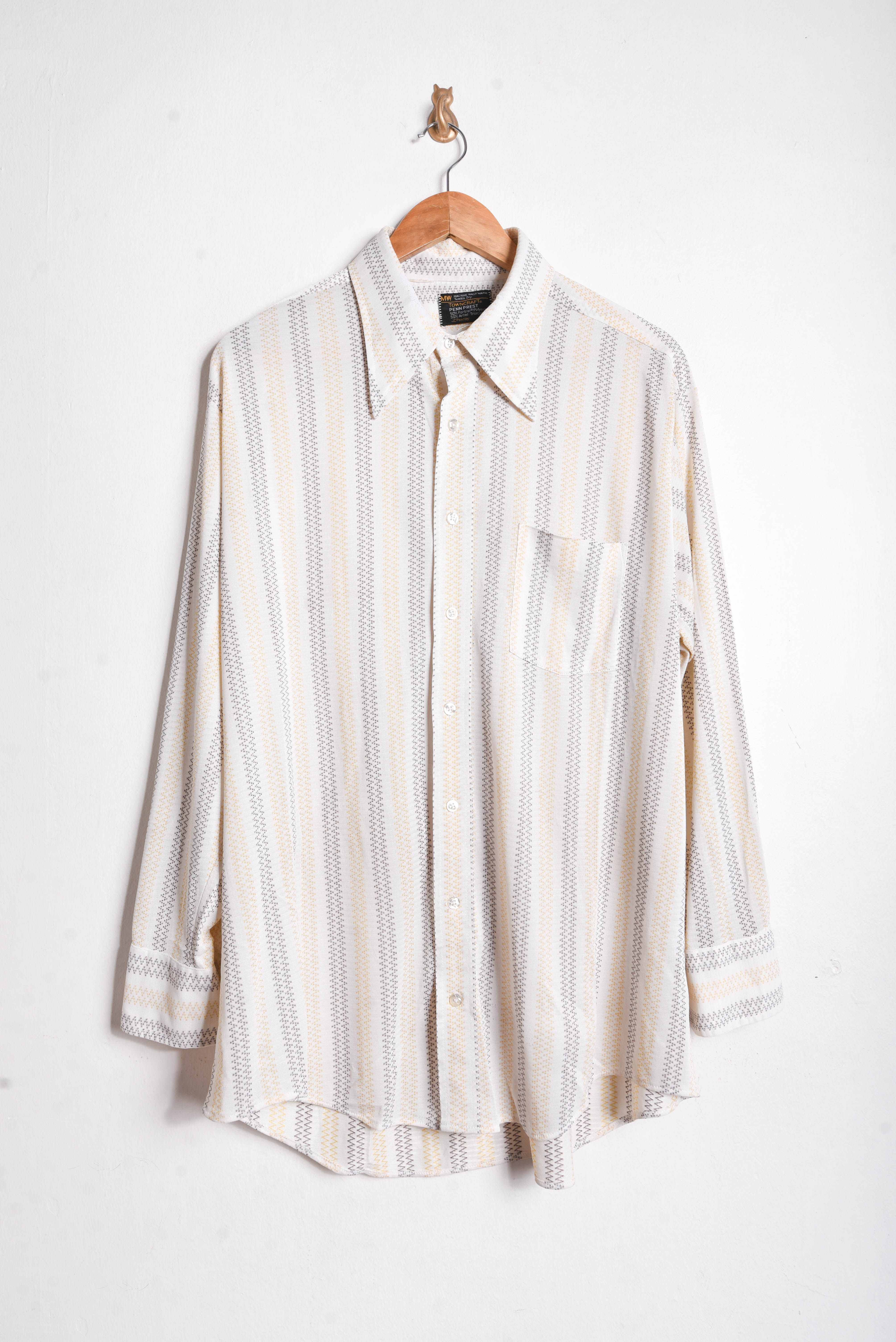 Camisa marfil 1970s