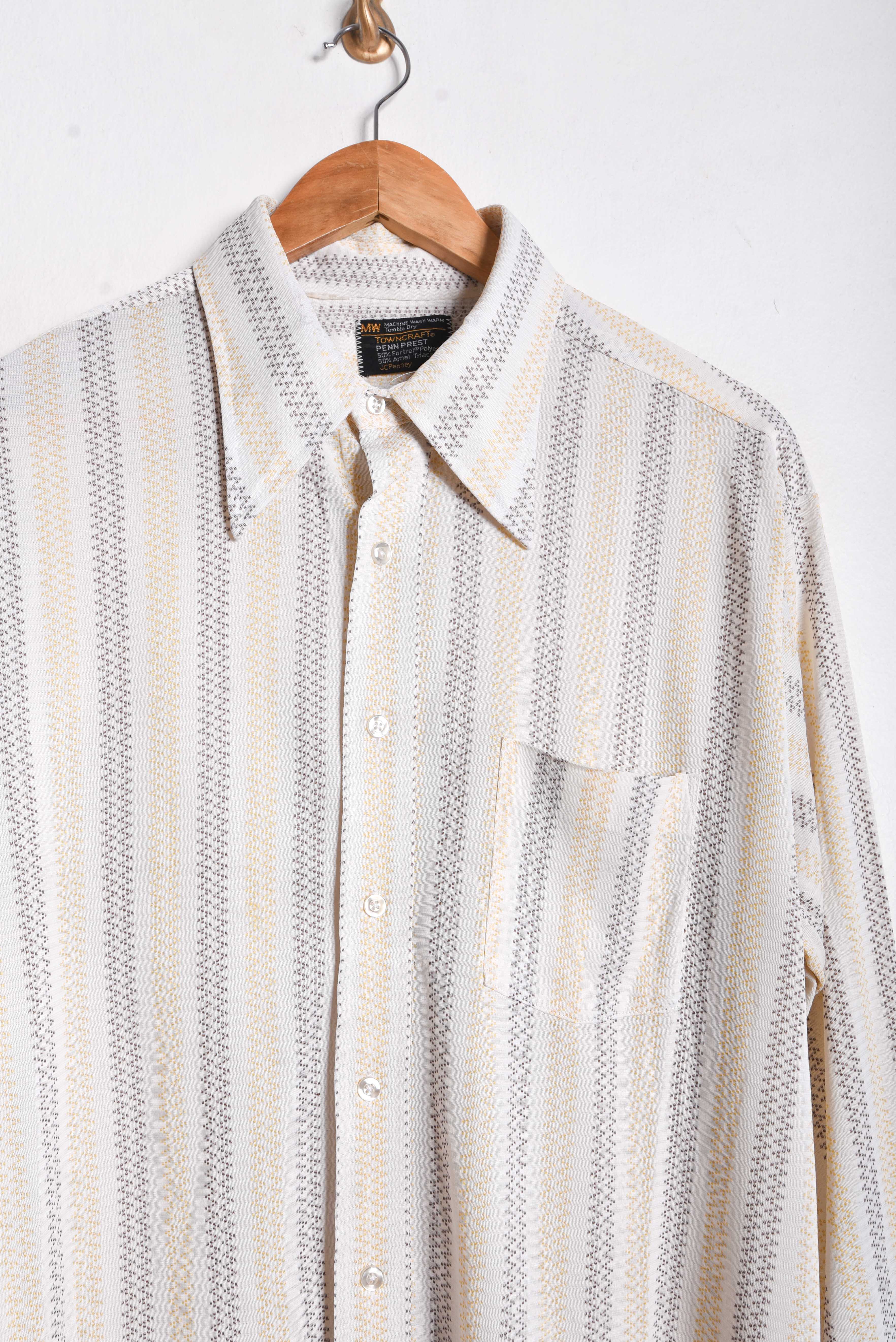 Camisa marfil 1970s