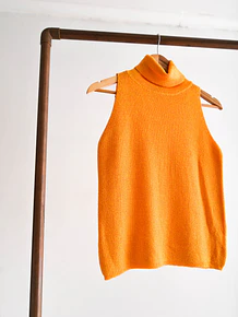 Top golden yellow 90s