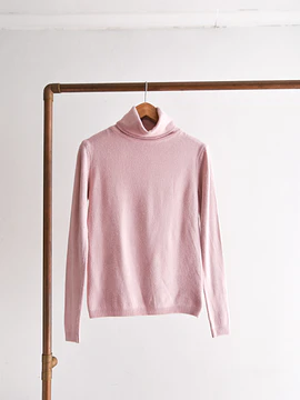 Turtleneck rosa pastel