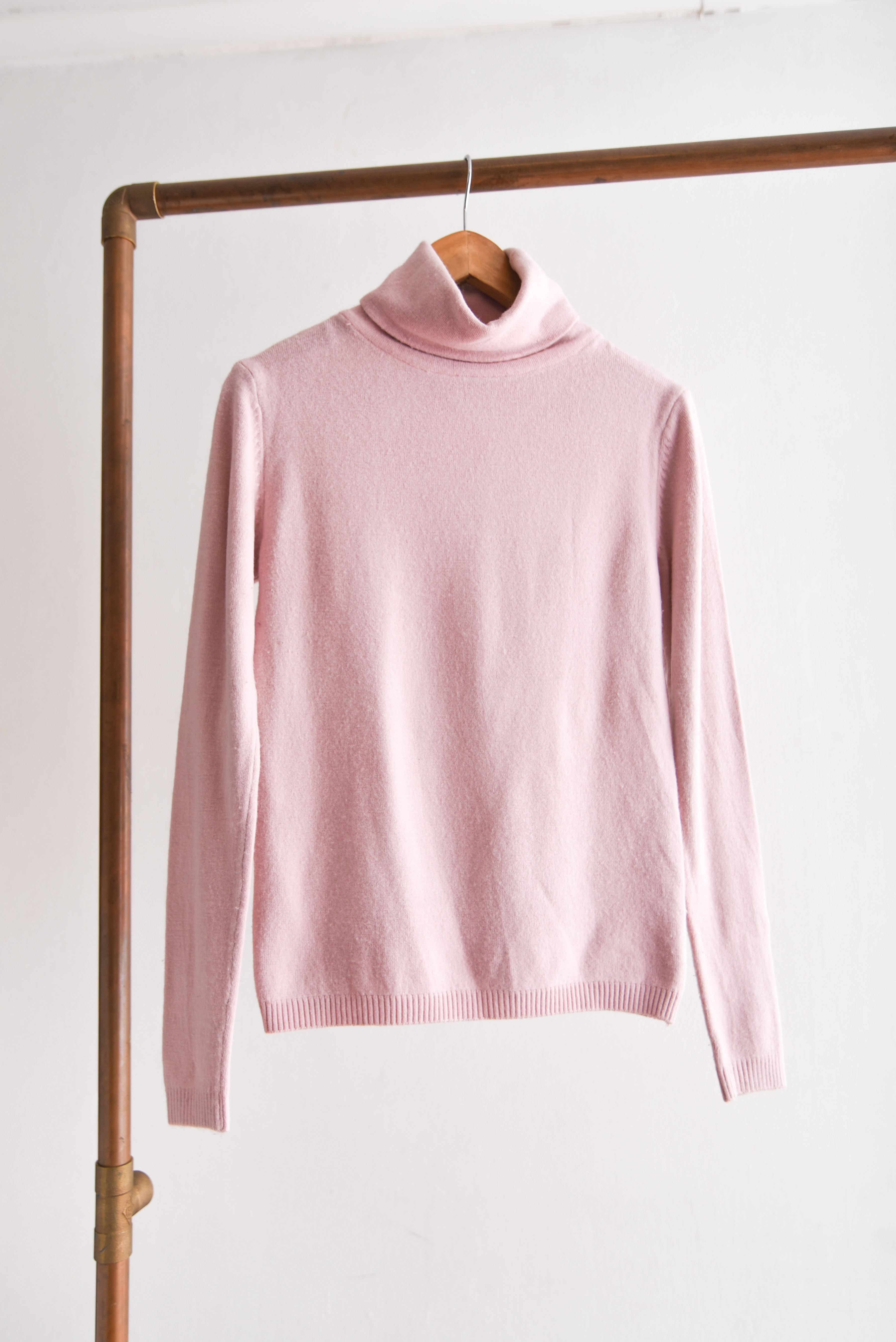 Turtleneck rosa pastel