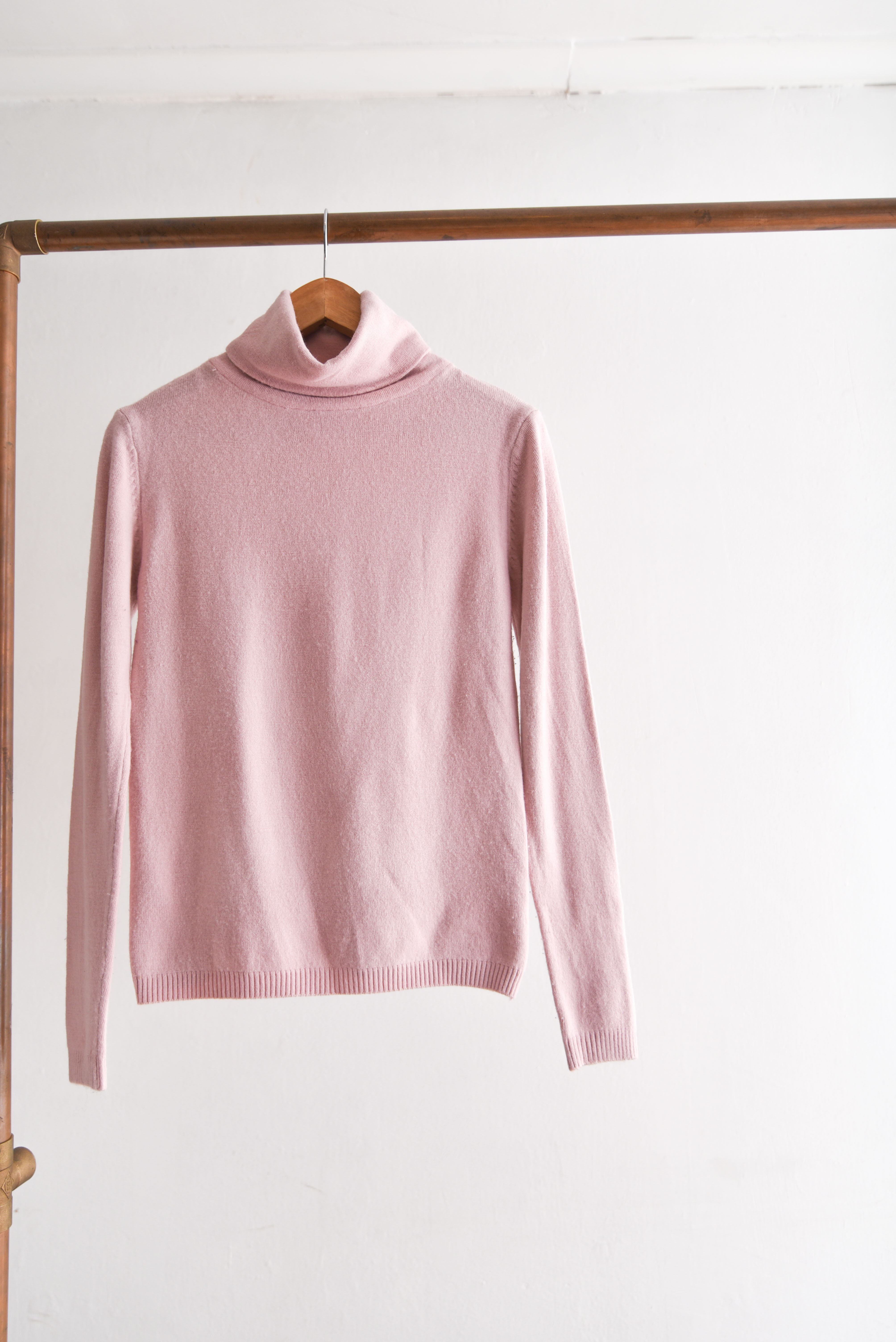 Turtleneck rosa pastel