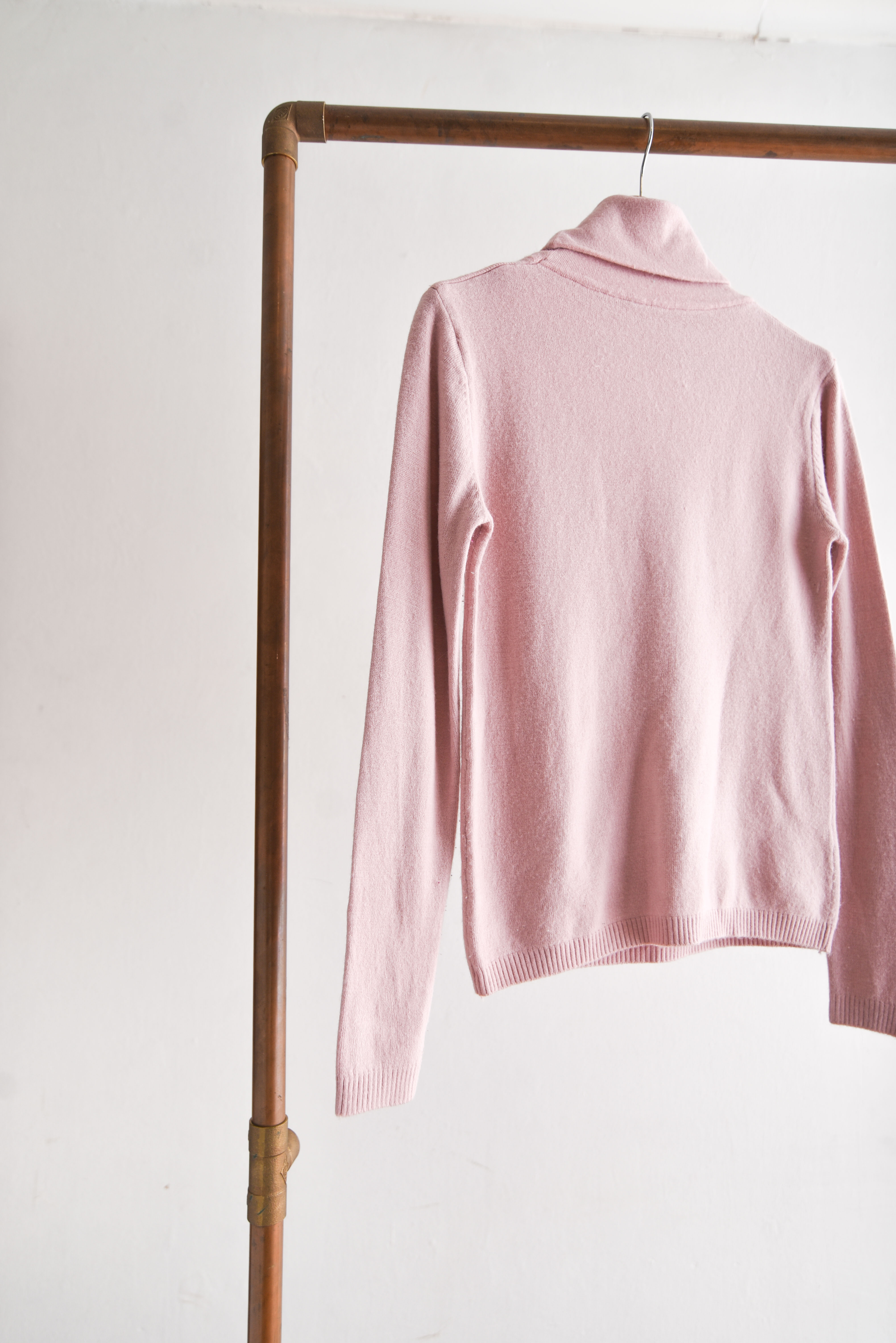 Turtleneck rosa pastel