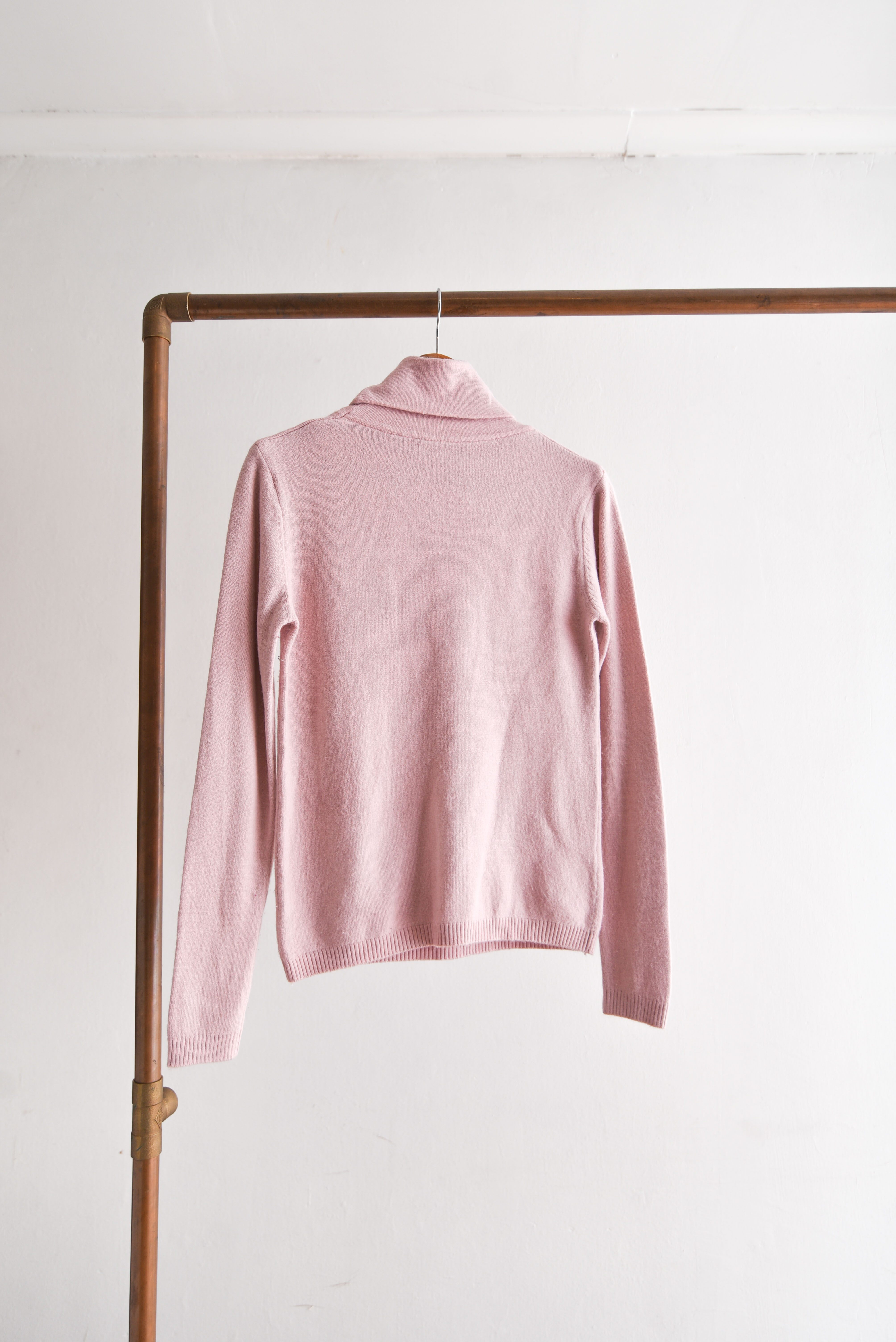 Turtleneck rosa pastel