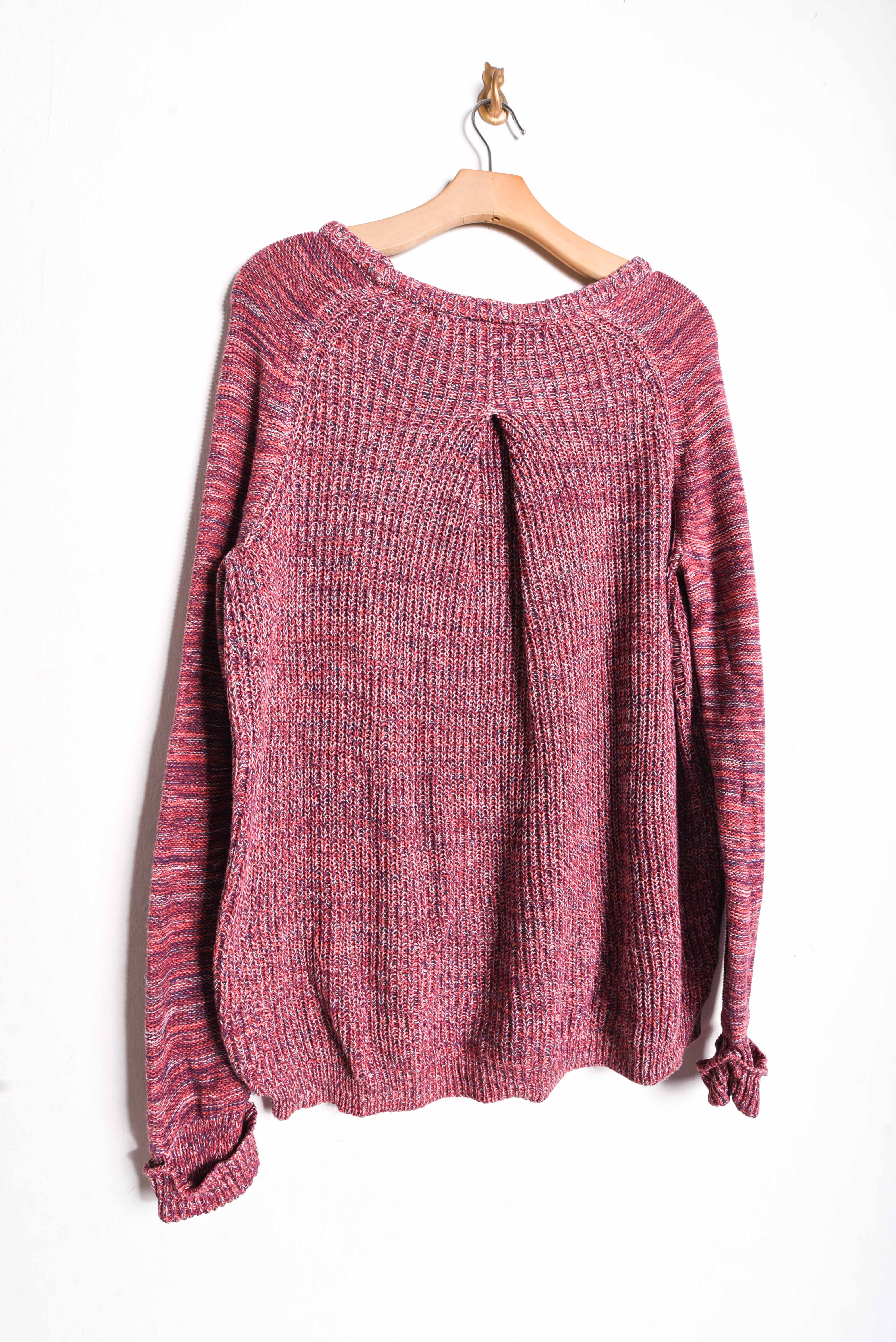 Chaleco rosa jaspeado Topshop