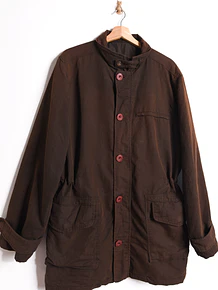 Chaqueta café Cacharel acinturada