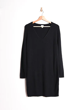 Vestido tejido black