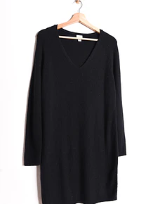 Vestido tejido black