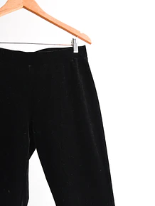 Calzas black velvet