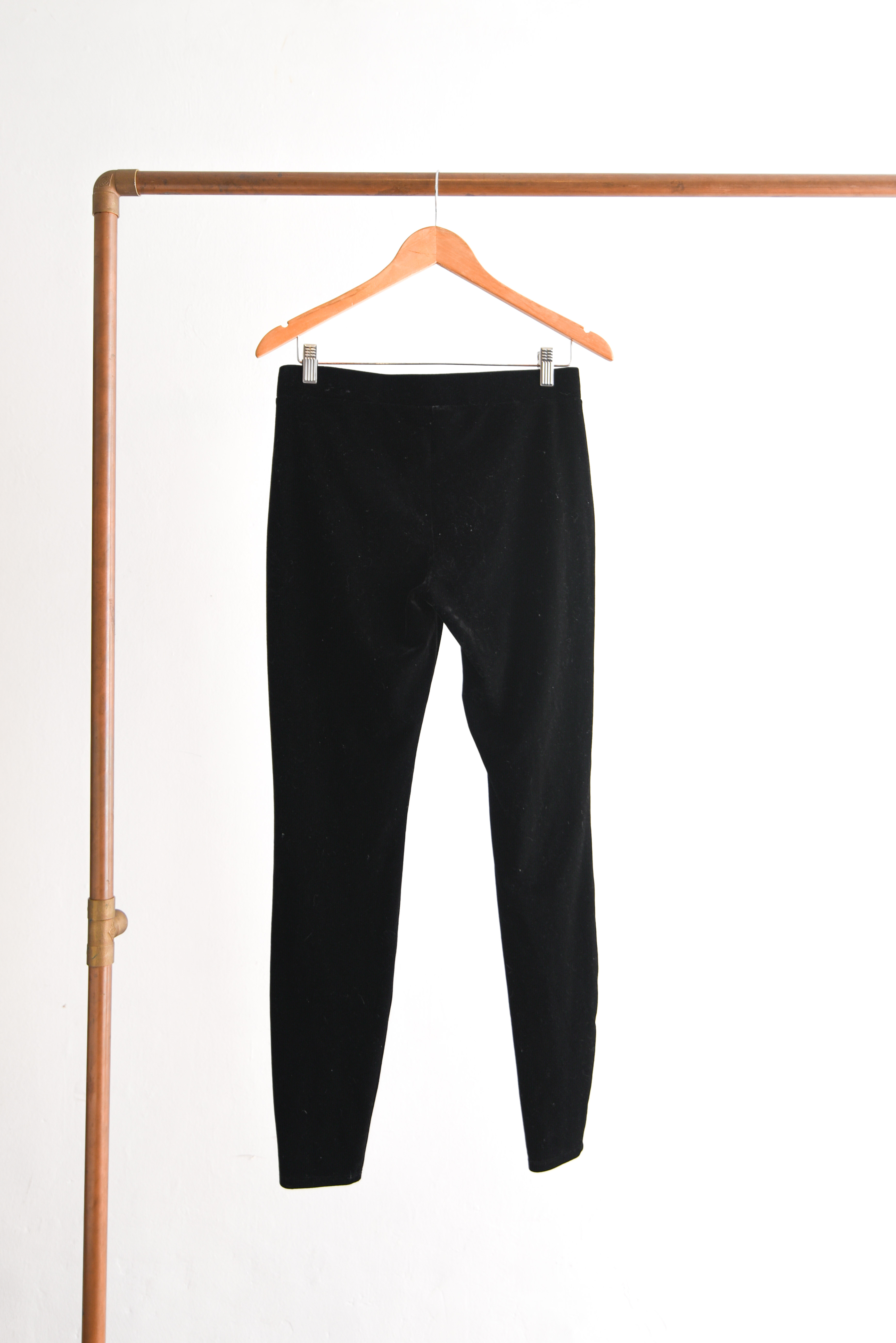Calzas black velvet
