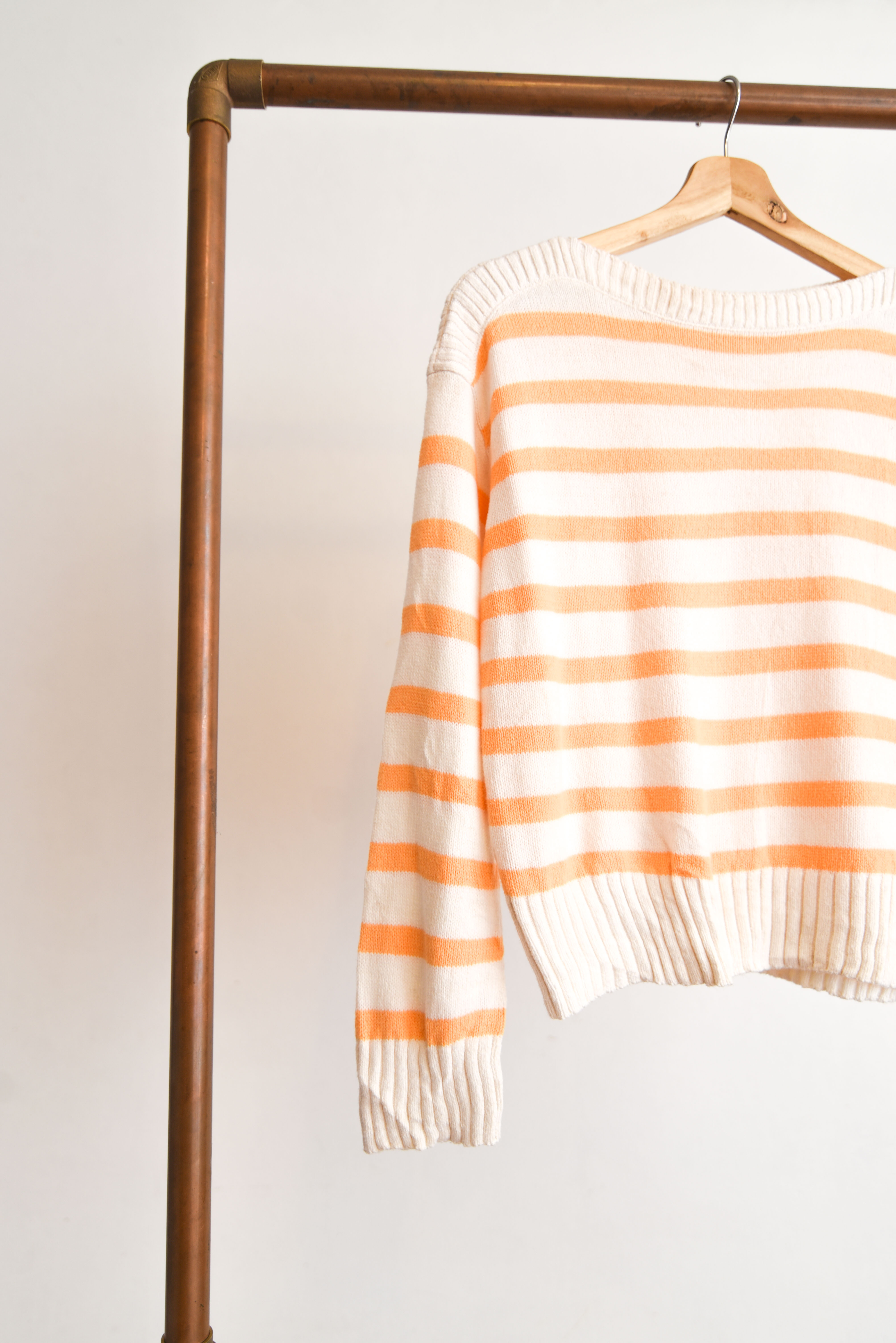 Chaleco marfil stripes