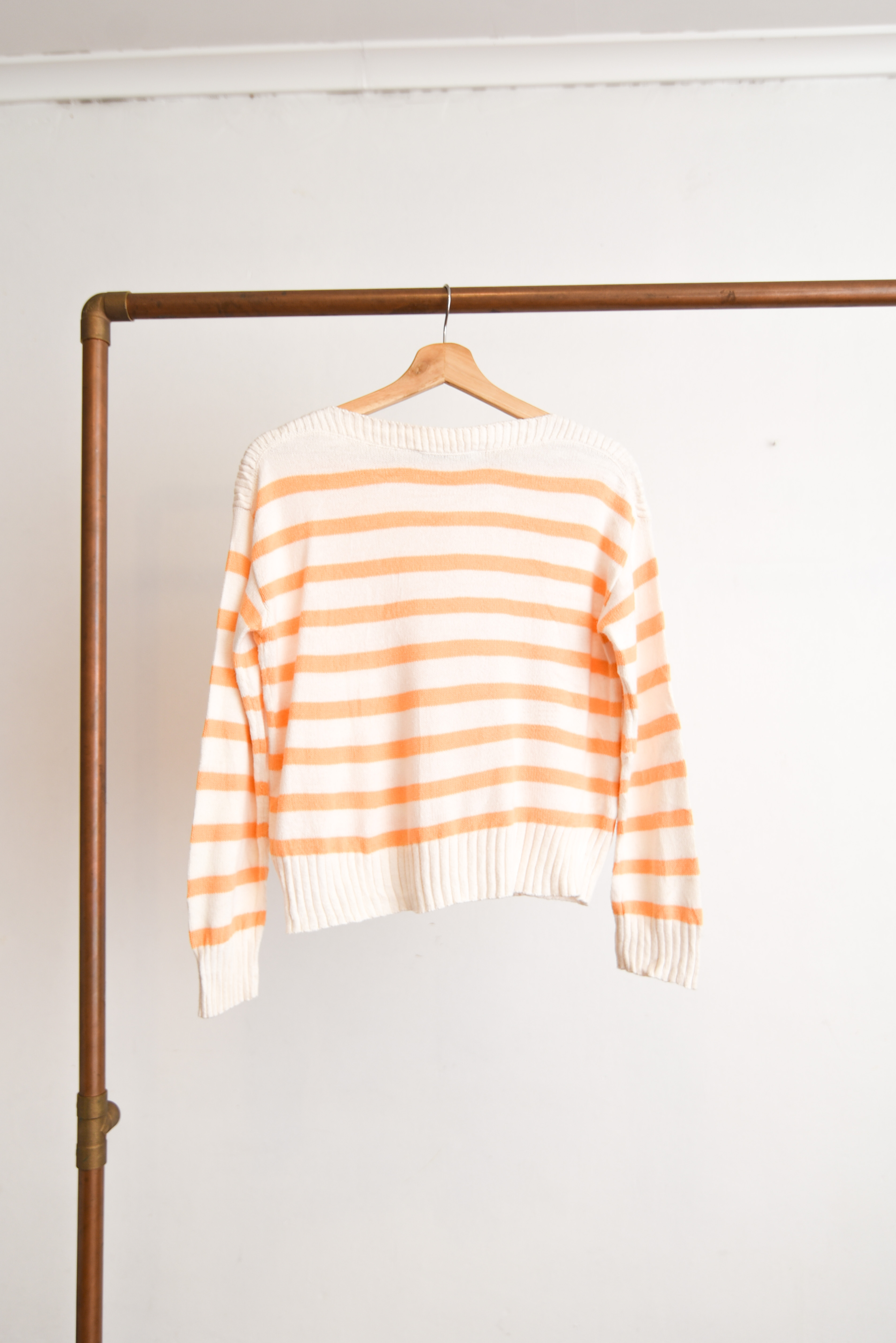 Chaleco marfil stripes